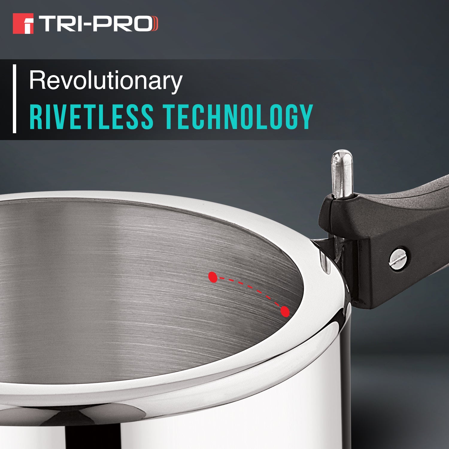 Tripro Triply 3L Inner Lid Pressure Cooker