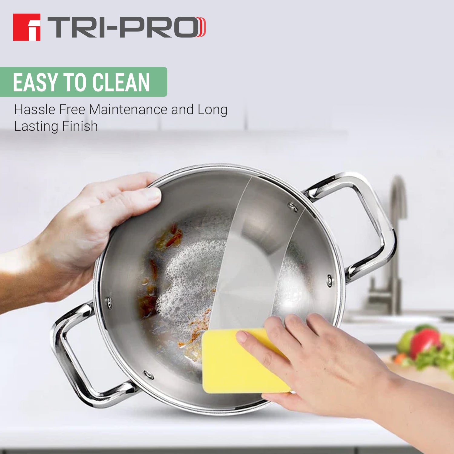 TriPro Triply Cookware Set 3 Pcs