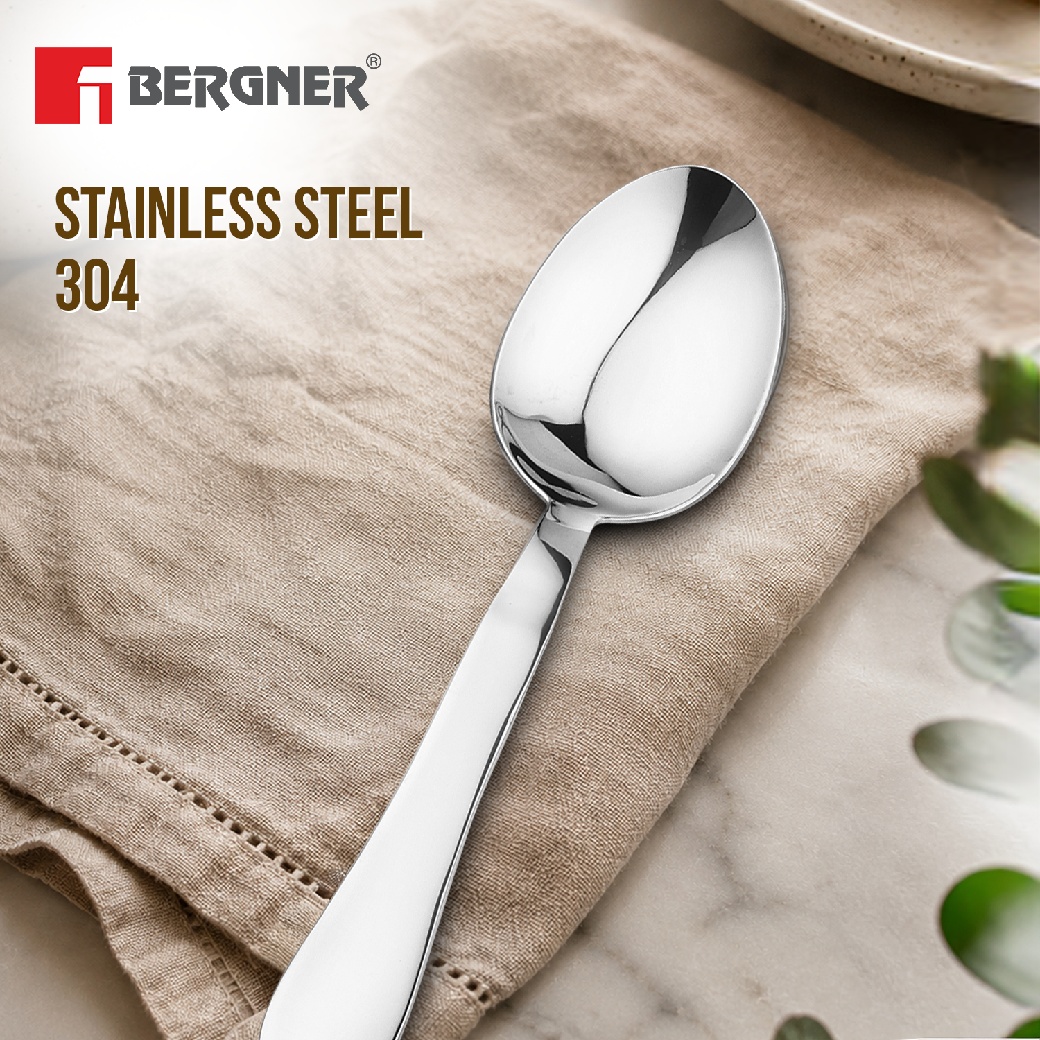 Argent Stainless Steel Serving Spoon 24 cm