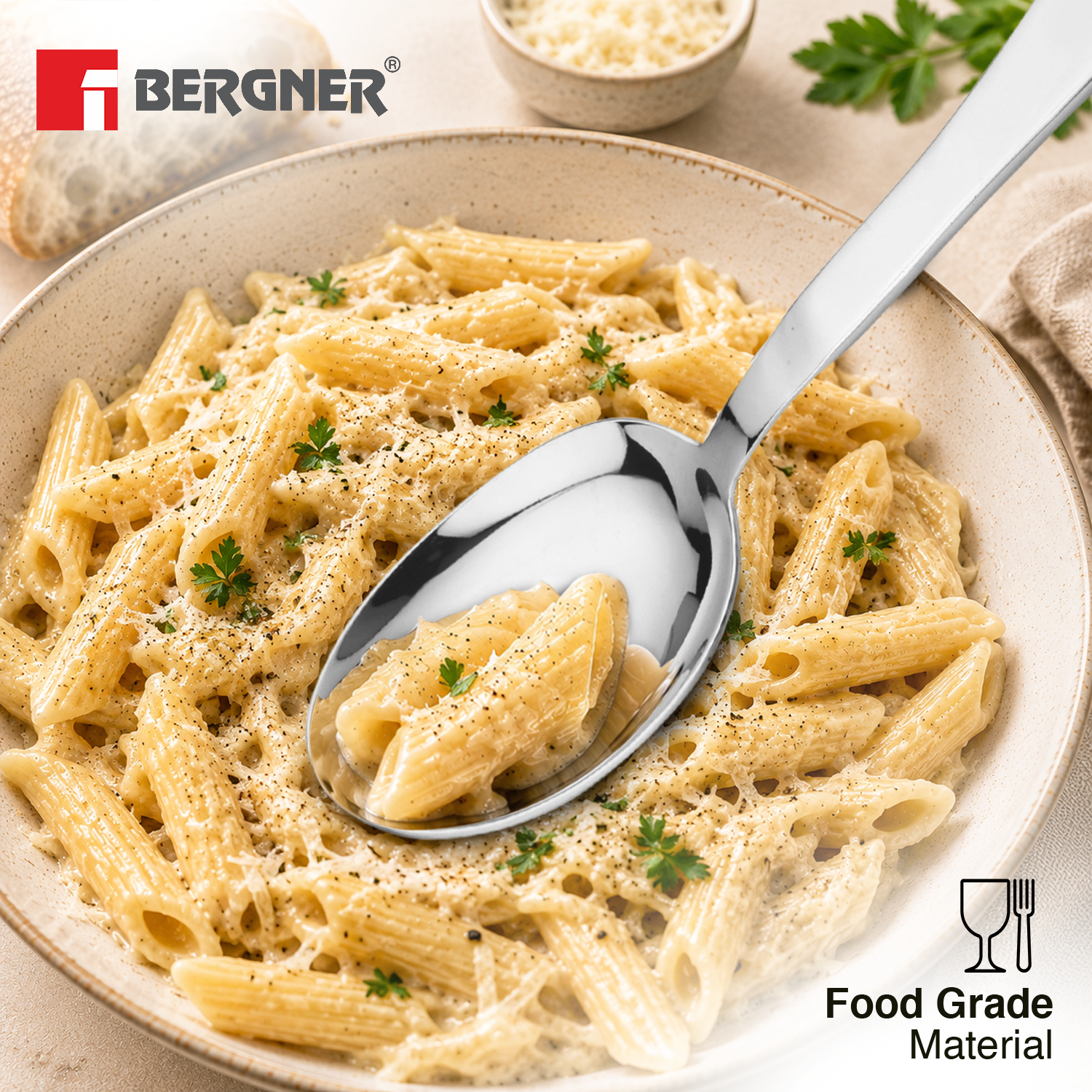 Argent Stainless Steel Serving Spoon 24 cm