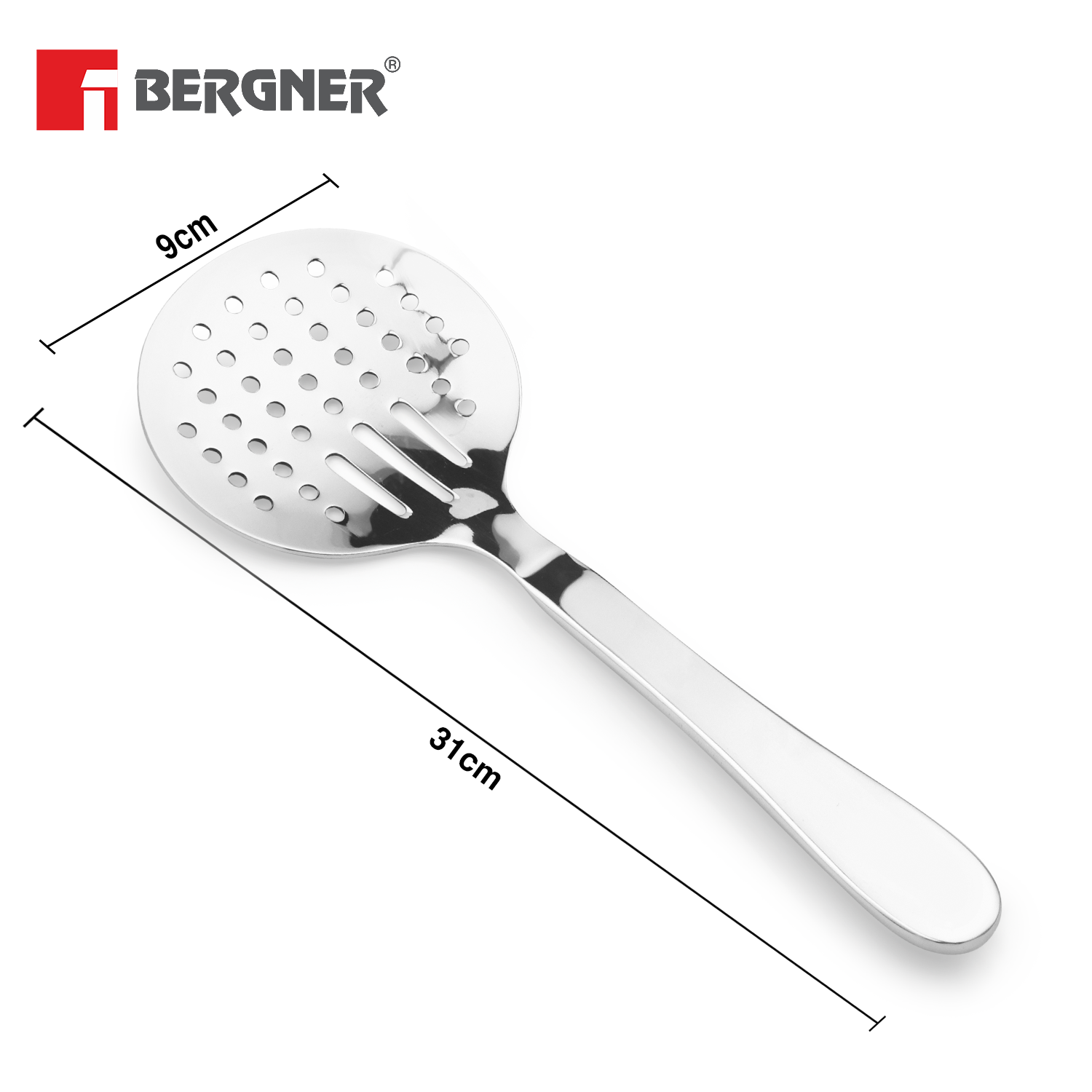 Argent Stainless Steel Serving Skimmer 31cm