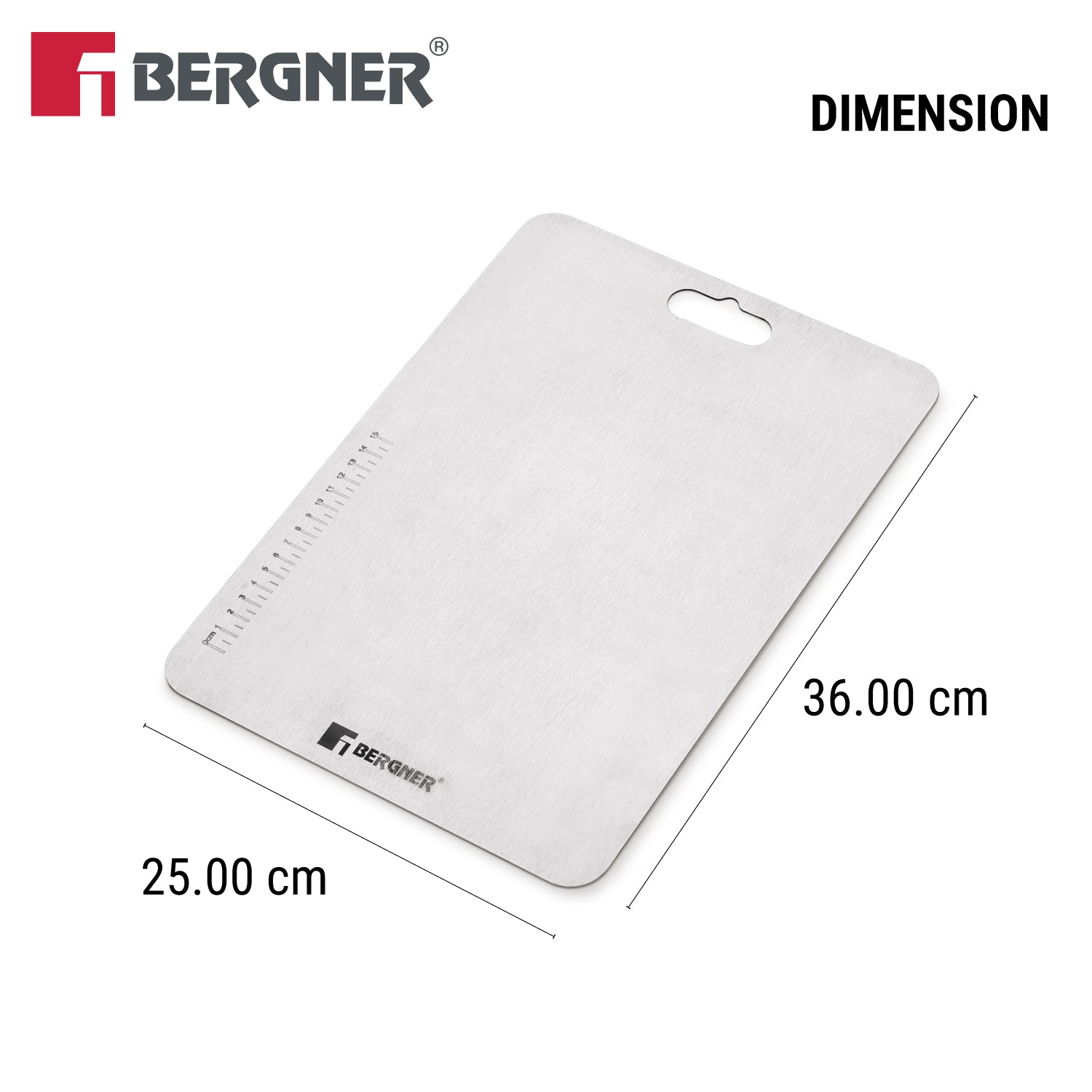 Stainless Steel Chopping Board | 25x36cm
