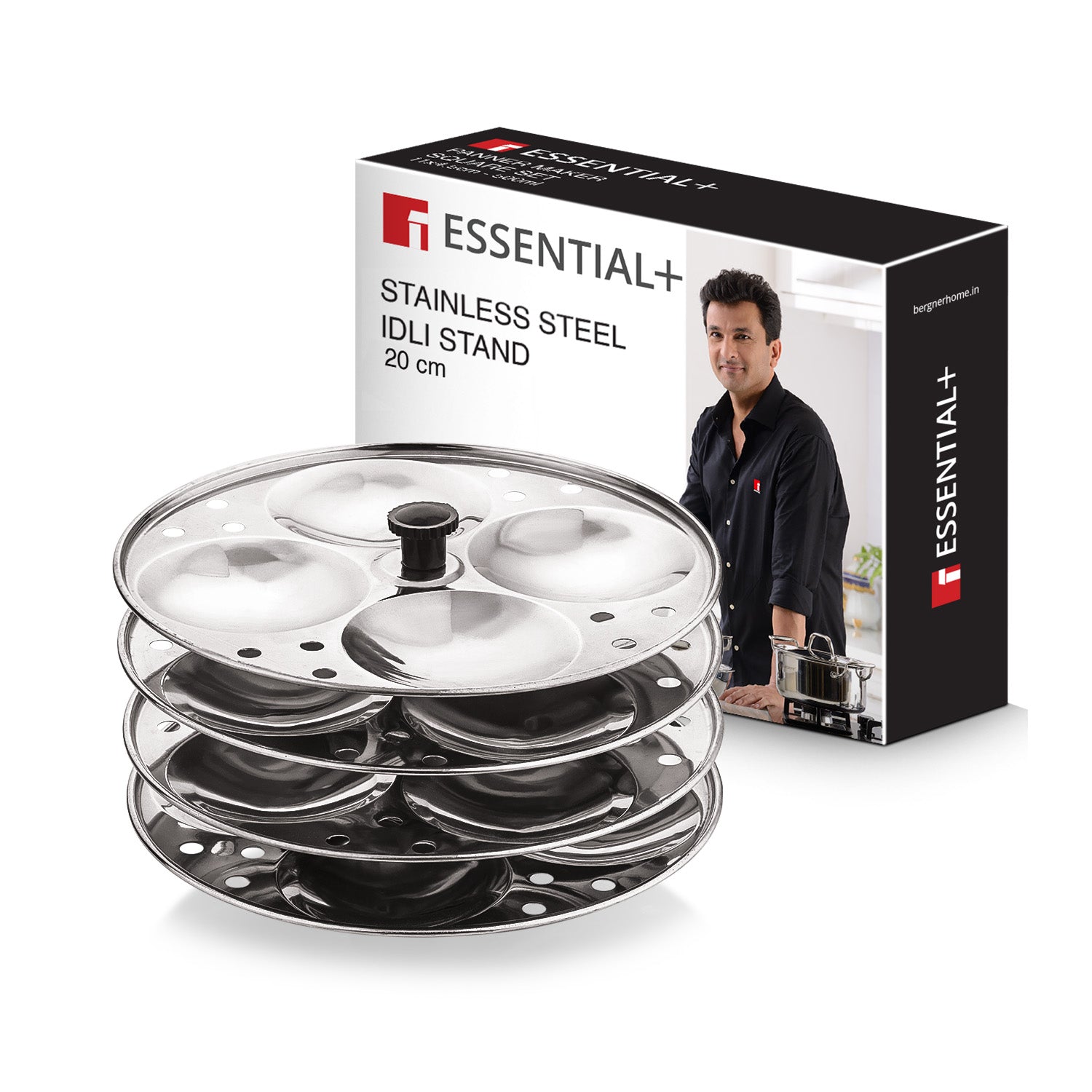 Essential Plus Stainless Steel Idli Stand / Idli Maker