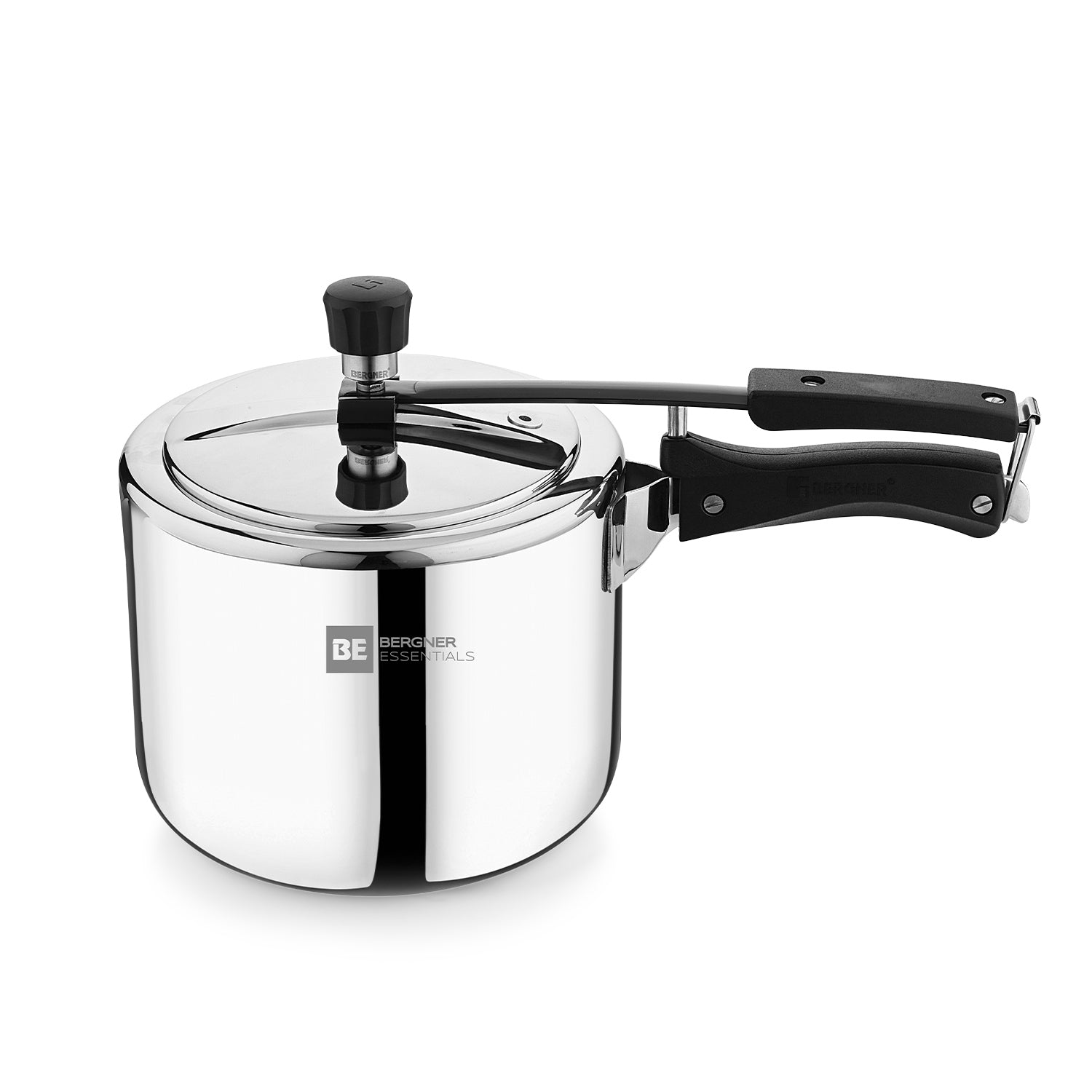 BE Essentials TriPro Tri-Ply Stainless Steel 3 L Inner Lid Pressure Cooker - Full Induction Bottom