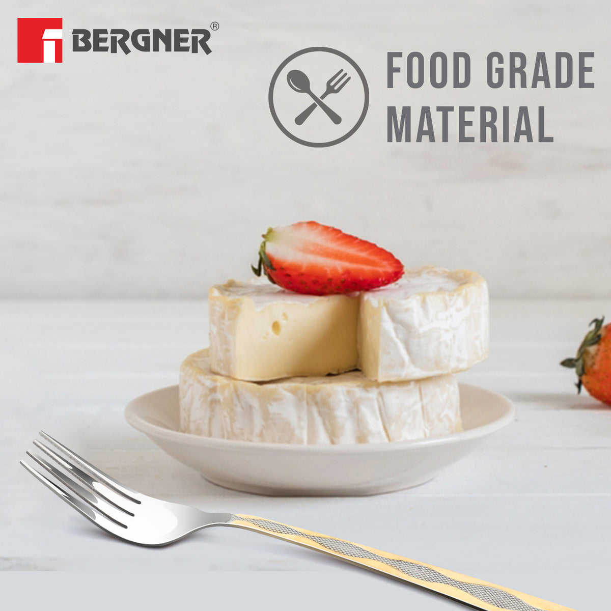 BE Essentials Tosca Stainless Steel 6 Pcs Baby Fork Set, 15.7cm Long Fork