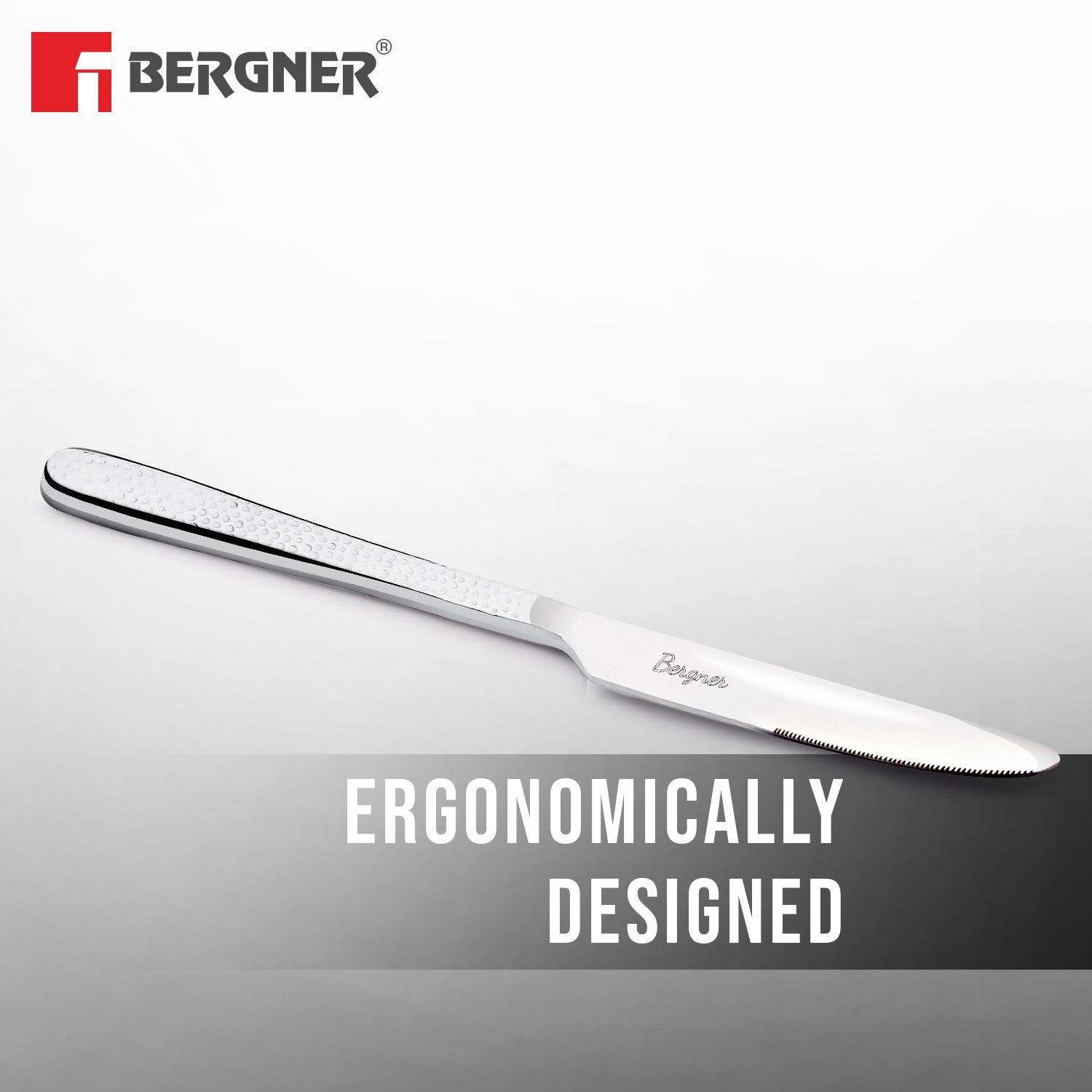 BE Essentials Sitello Stainless Steel 2 Pcs Dinner Knife Set