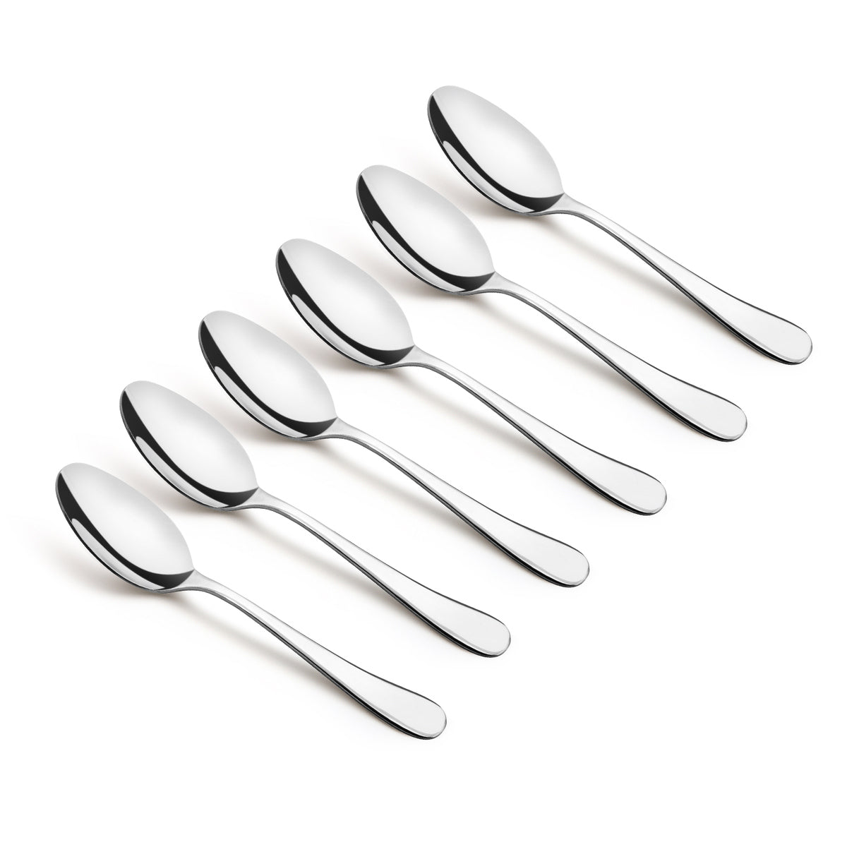 BE Essentials Baguette Stainless Steel 6 Pcs Baby Spoon Set, 16cm Long