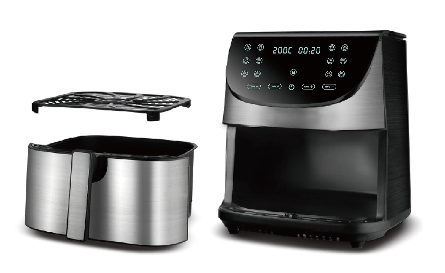 MasterPro Air Fryer, 1700 W, 7.8 L, 12 PreSet Menu