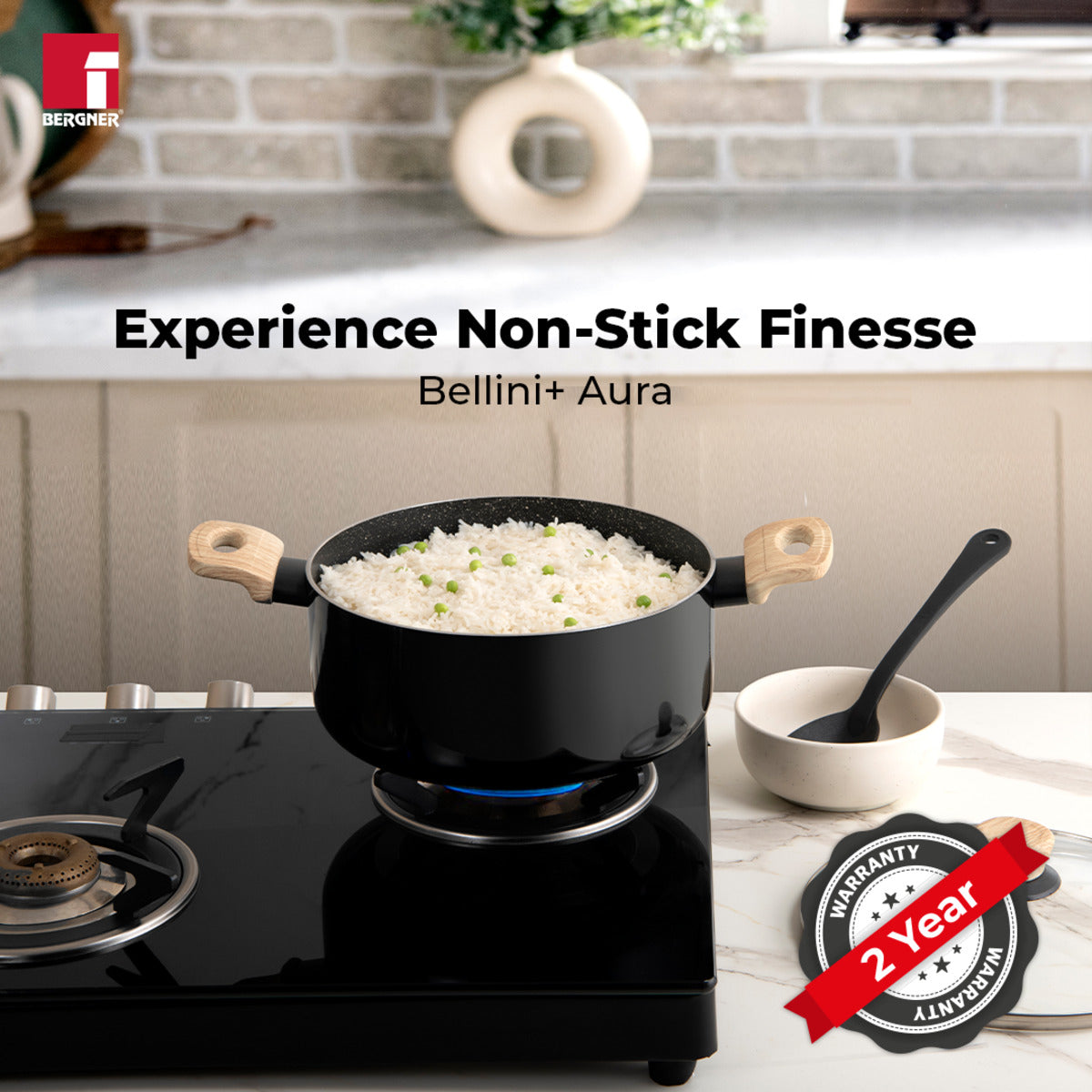Bellini Plus Aura 5-Layer Non-Stick Casserole