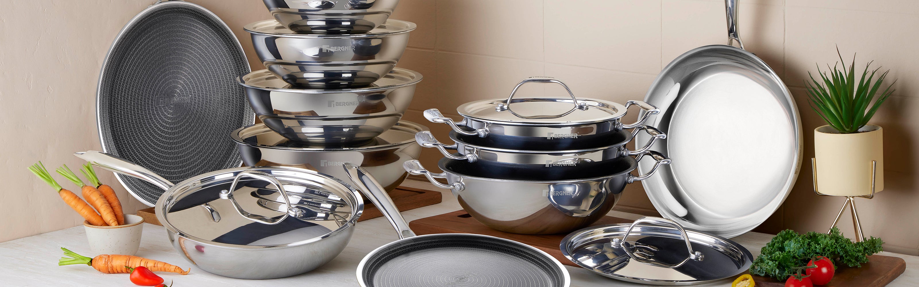 Steel / TriPly Cookware