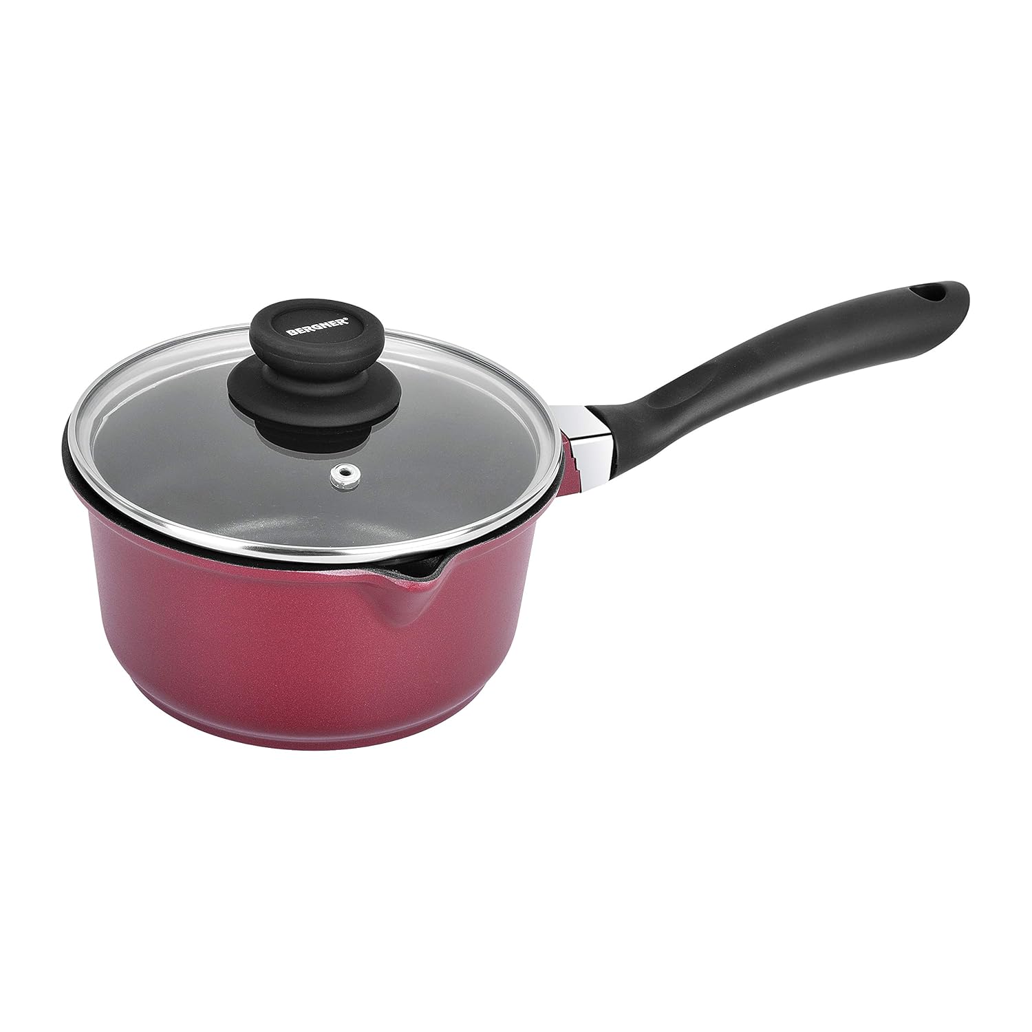 Scarlett Cast Aluminium Non-Stick Saucepan with Glass Lid (16cm)