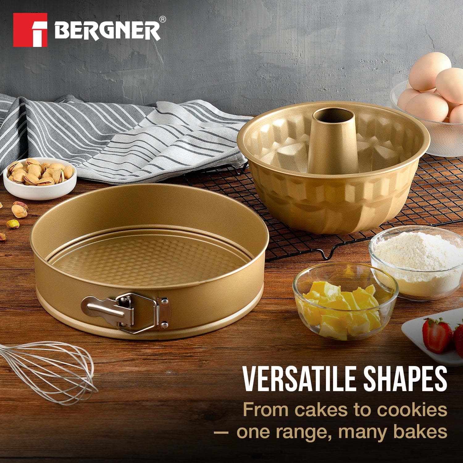 Cento Carbon Steel 2 Pcs Bakeware Set