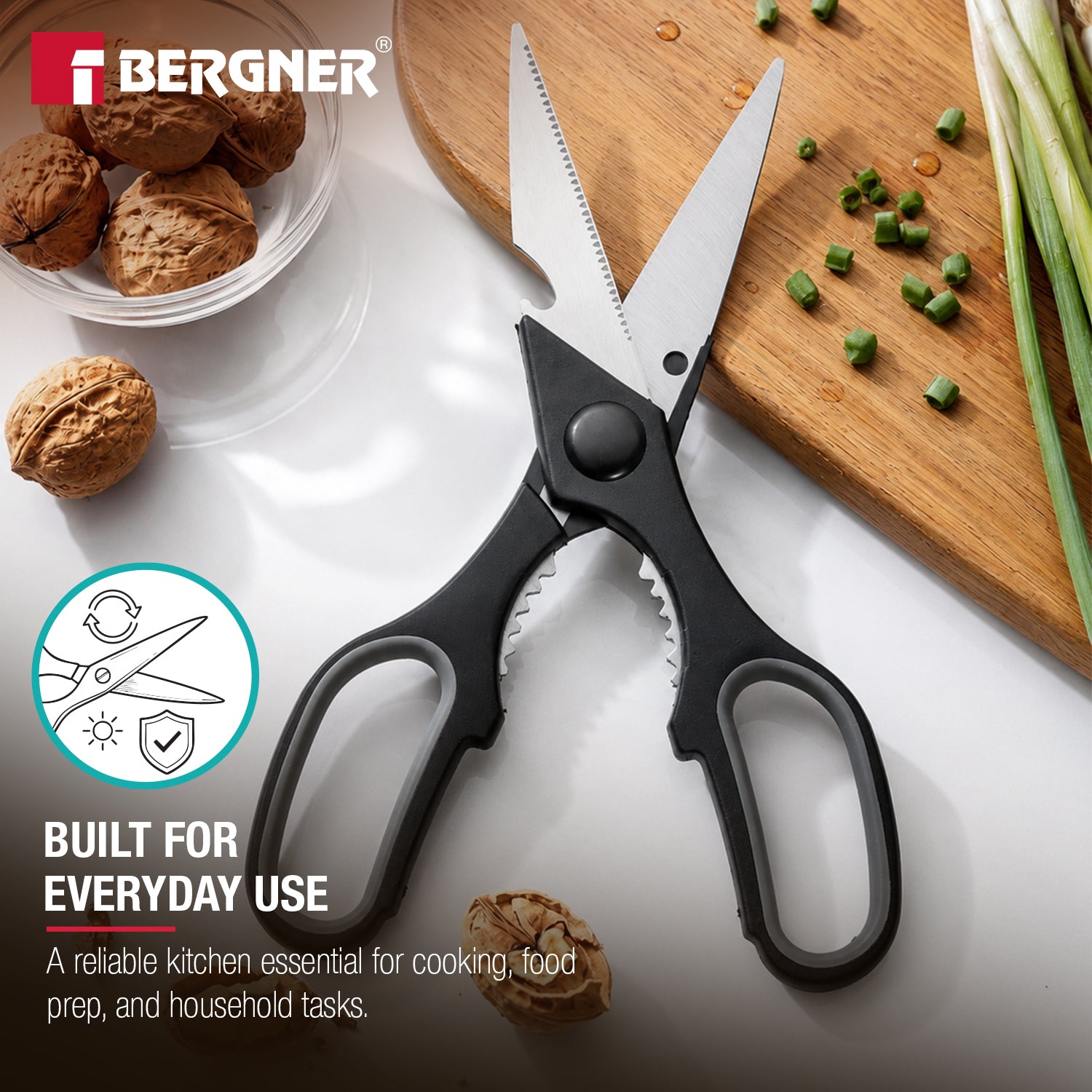 Essential Plus Multi Purpose Stainless Steel Scissor 21cm