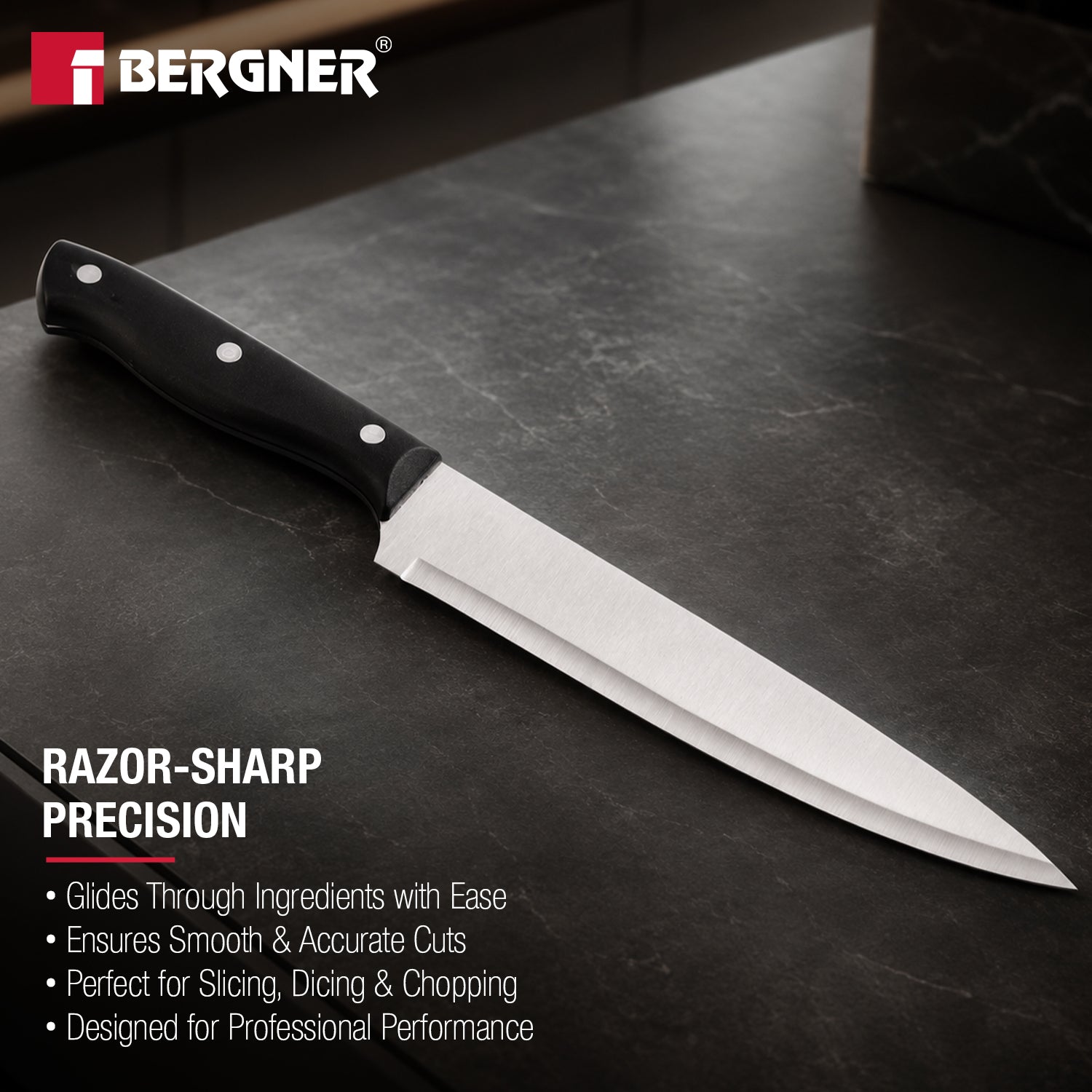 Essential Plus Stainless Steel Chef Knife 19.8cm