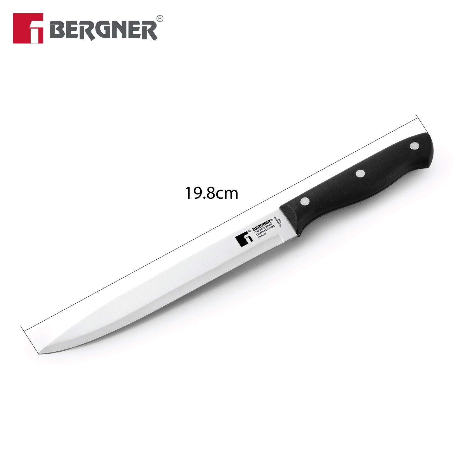 Essential Plus Stainless Steel Carving Knife 19.8cm