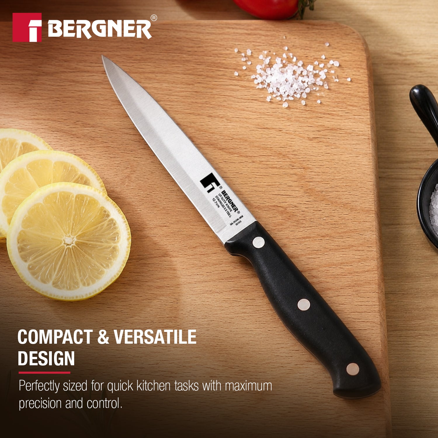 Essential Plus Stainless Steel Paring Knife 8.5cm
