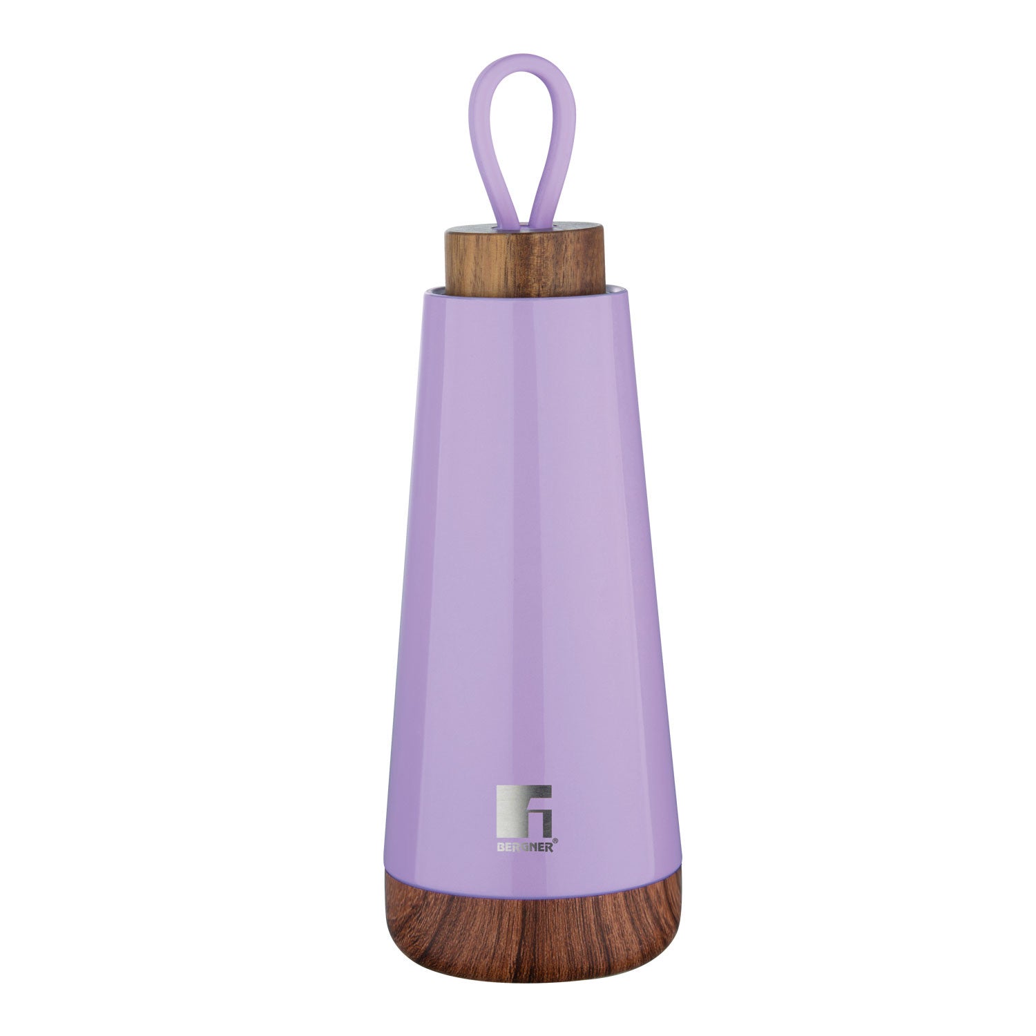 Bergner Walking Fairy Fountain Thermosteel Hot and Cold 370ml Flask, Double Walled Bottle - Purple