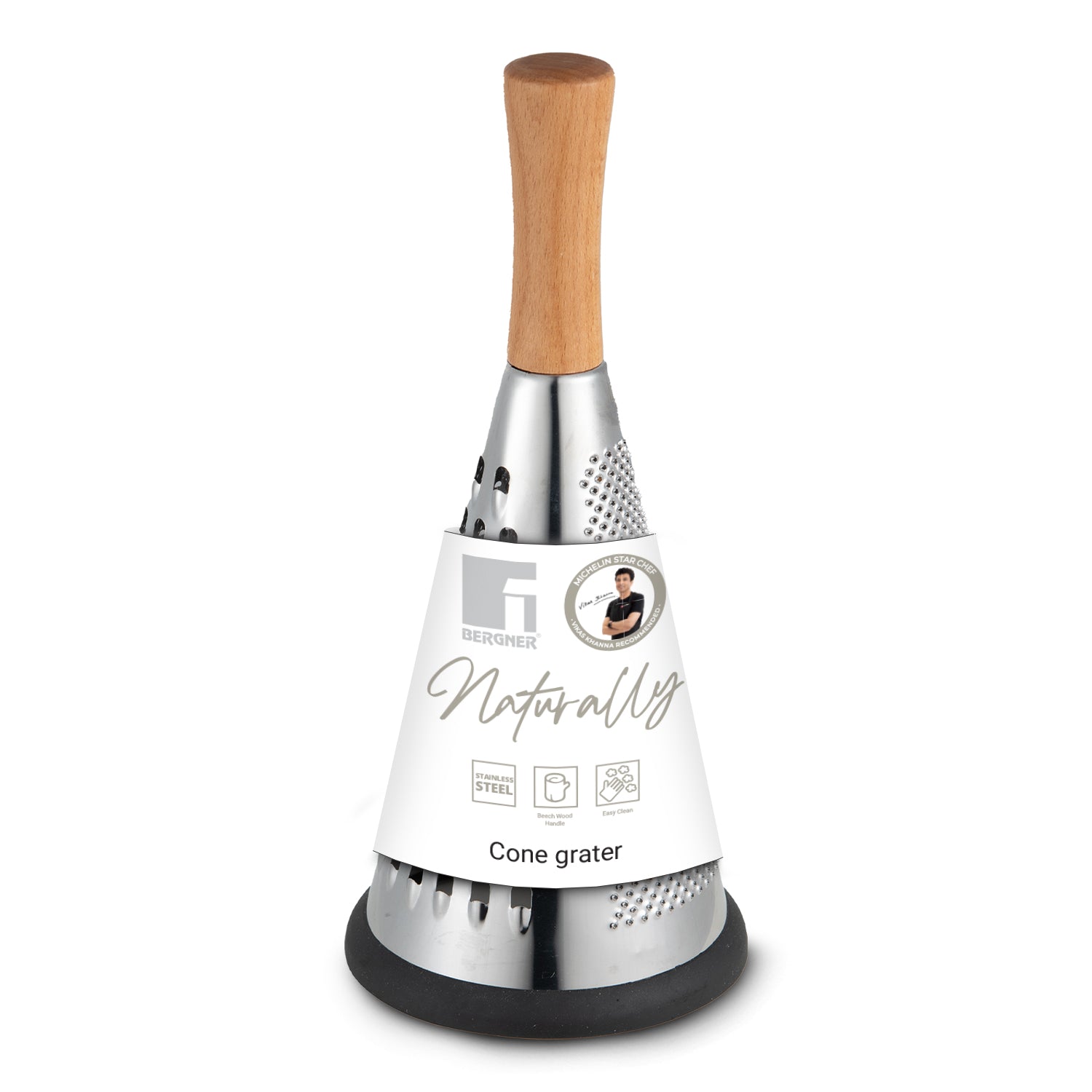 Naturally Stainless Steel Cone Grater