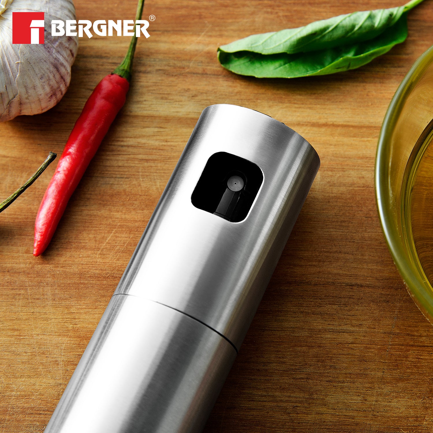 Argent Stainless Steel 100ml Oil and Vinegar Sprayer