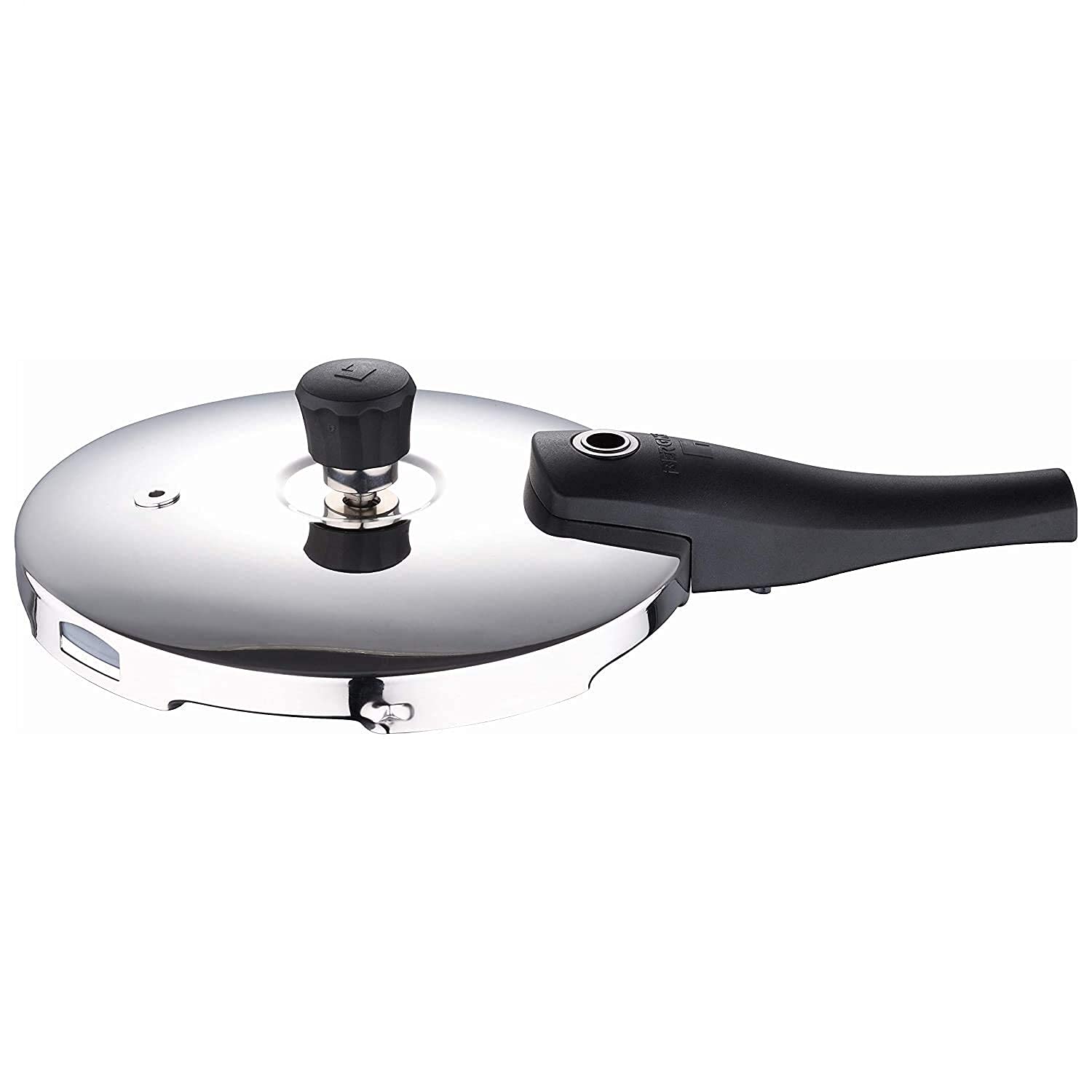 Bergner Argent Elements Tri-Ply Stainless Steel Outer Lid Pressure Cooker - Tri-Ply Induction Bottom