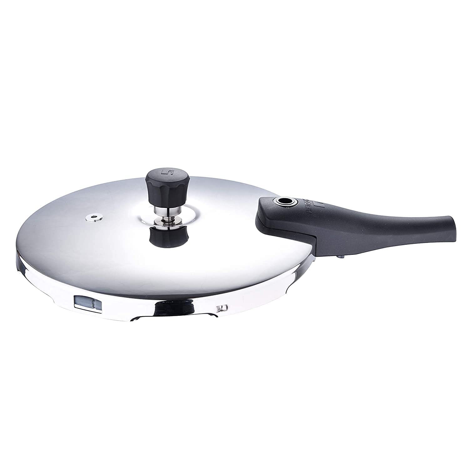 Bergner Argent Elements Tri-Ply Stainless Steel Outer Lid Pressure Pan, Tri-Ply Induction Bottom