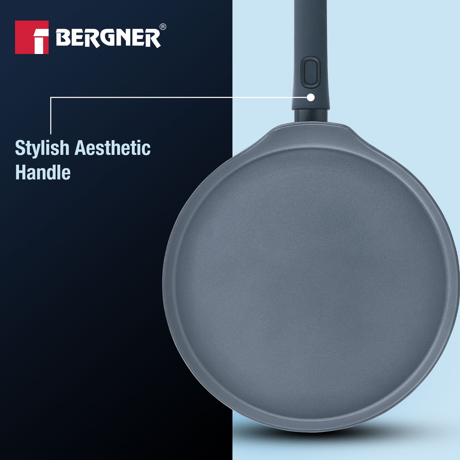 Jade 28cm Dosa Tawa, Ceramic Non-Stick Coating - Induction