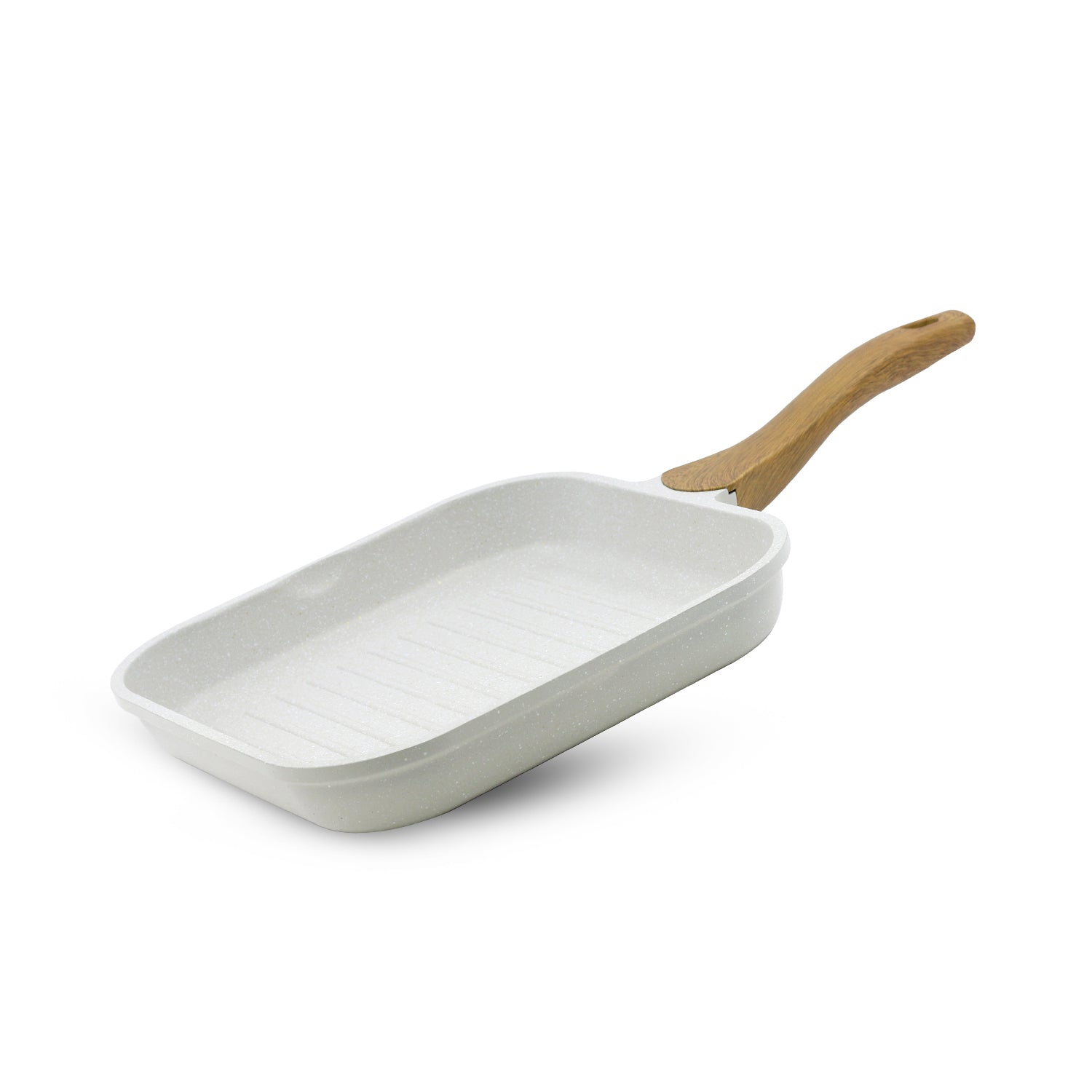Naturally Cast Aluminum 26cm Grill Pan - Induction Bottom