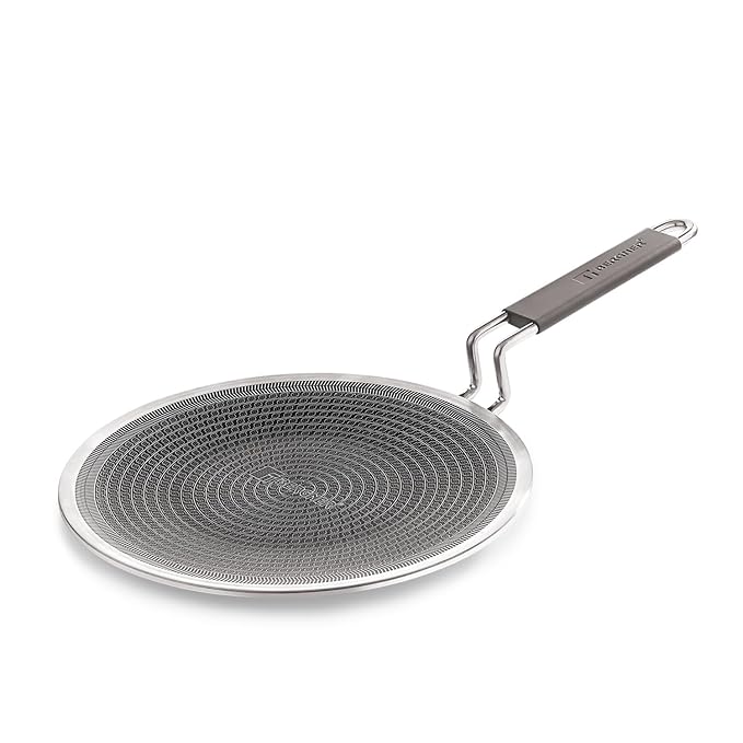 Hi-Tech Tri-Ply Stainless Steel 26cm Non-Stick Roti Tawa