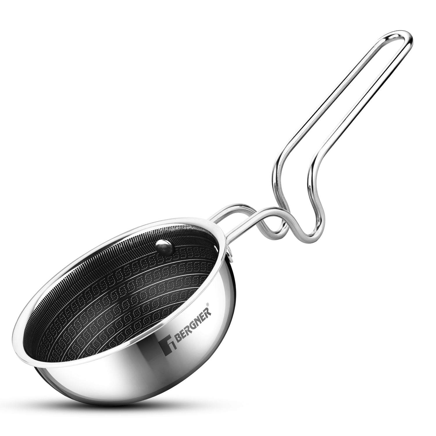 Hitech Giro Triply Stainless Steel Tadka Pan 12cm