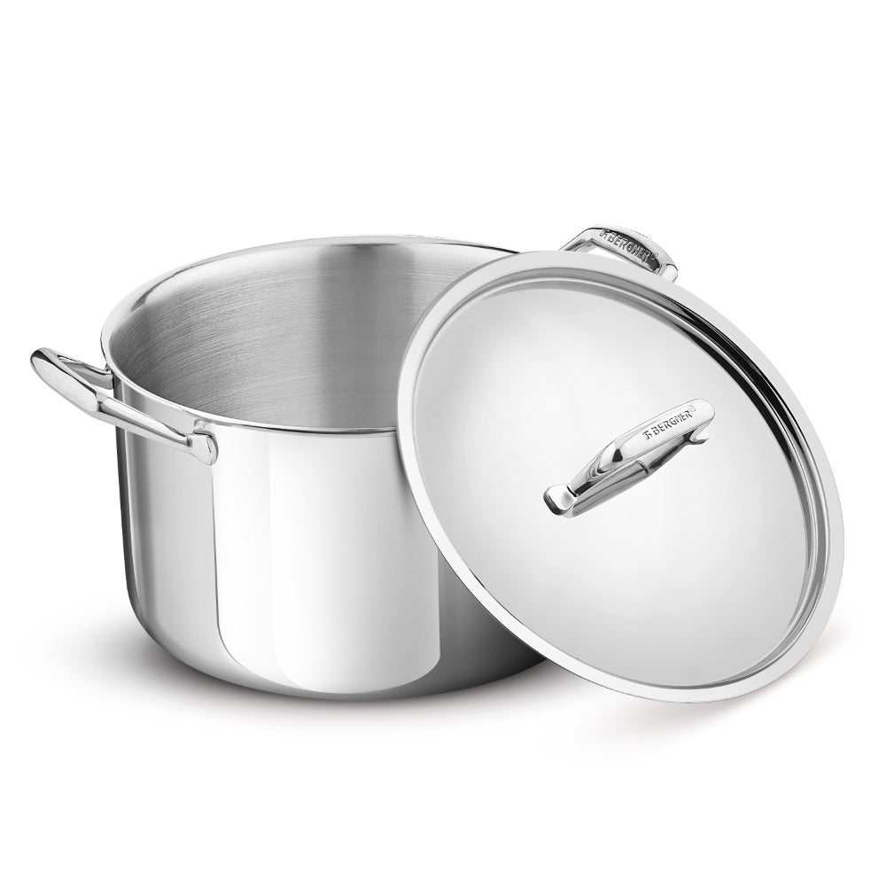 Argent Plus TriPly Stainless Steel 28cm (8.3L) Biryani Pot - Full Induction