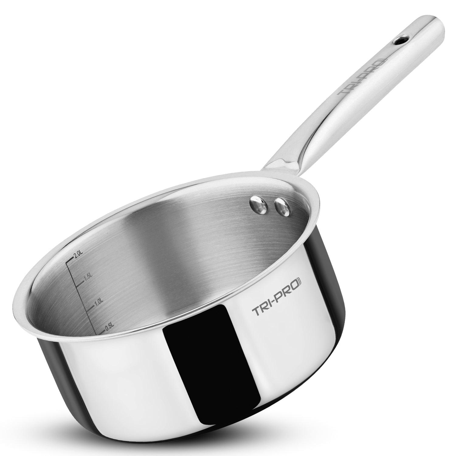 TriPro Tri-Ply Stainless Steel Saucepan