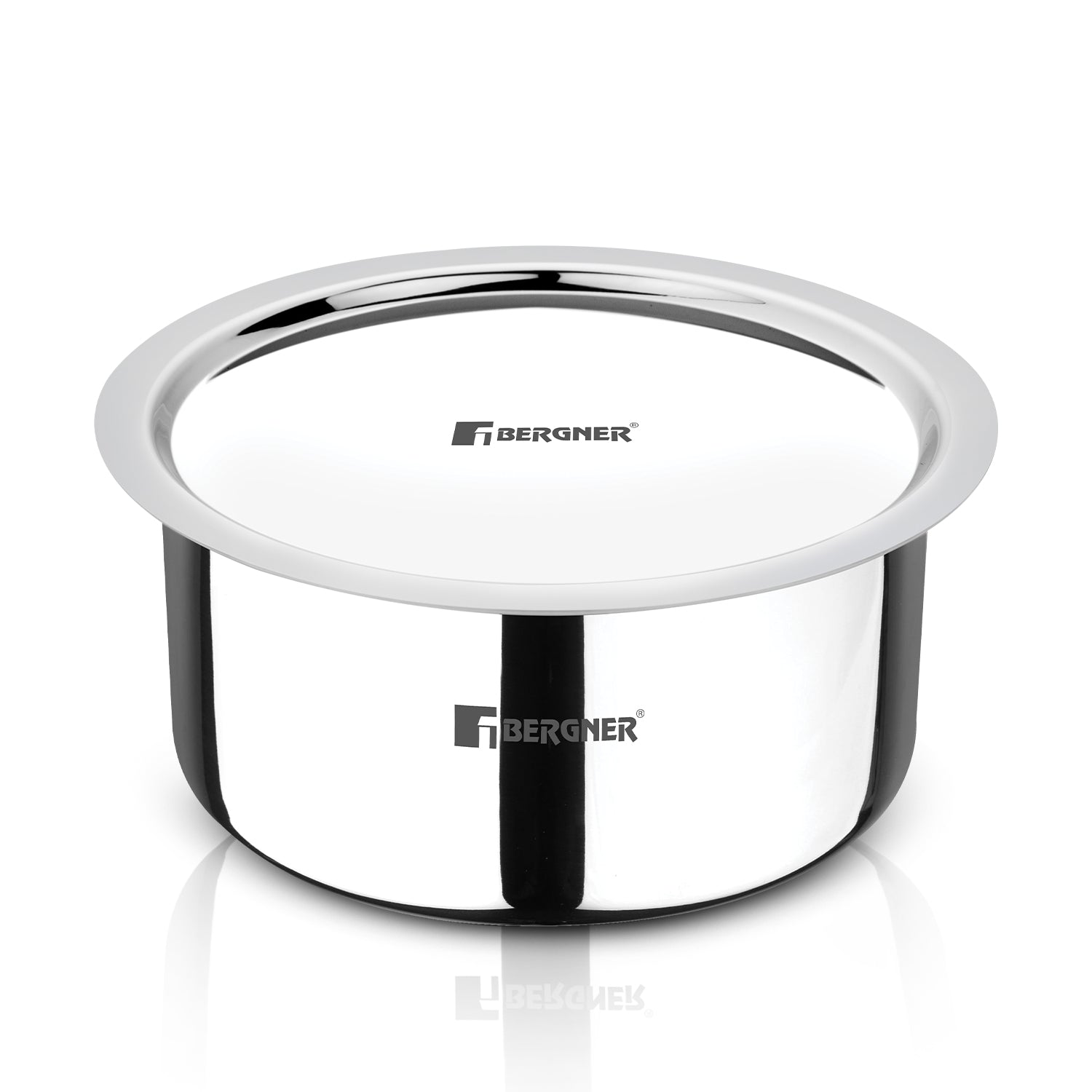 Argent Triply 12cm (800ml) Tope with Stainless Steel Lid