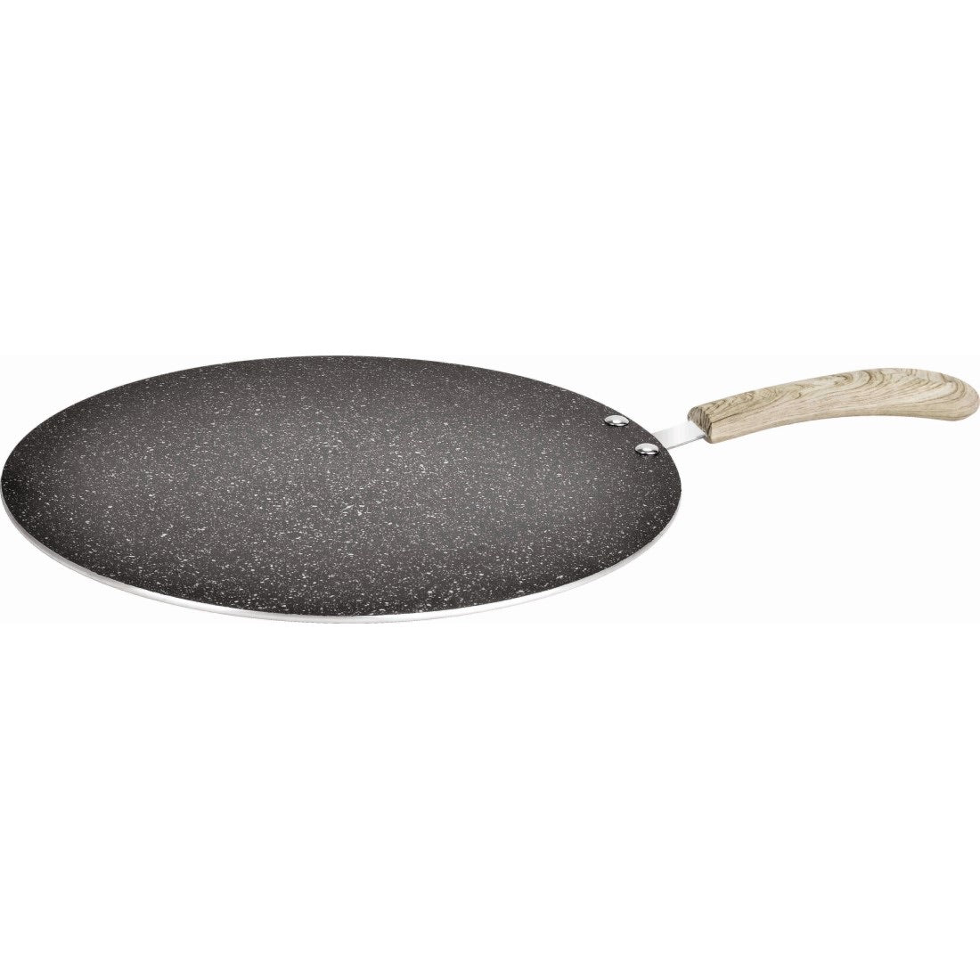 Bergner Bellini Plus Aura 5-Layer Non-Stick Flat Tawa, Thickness 4mm - Induction Bottom