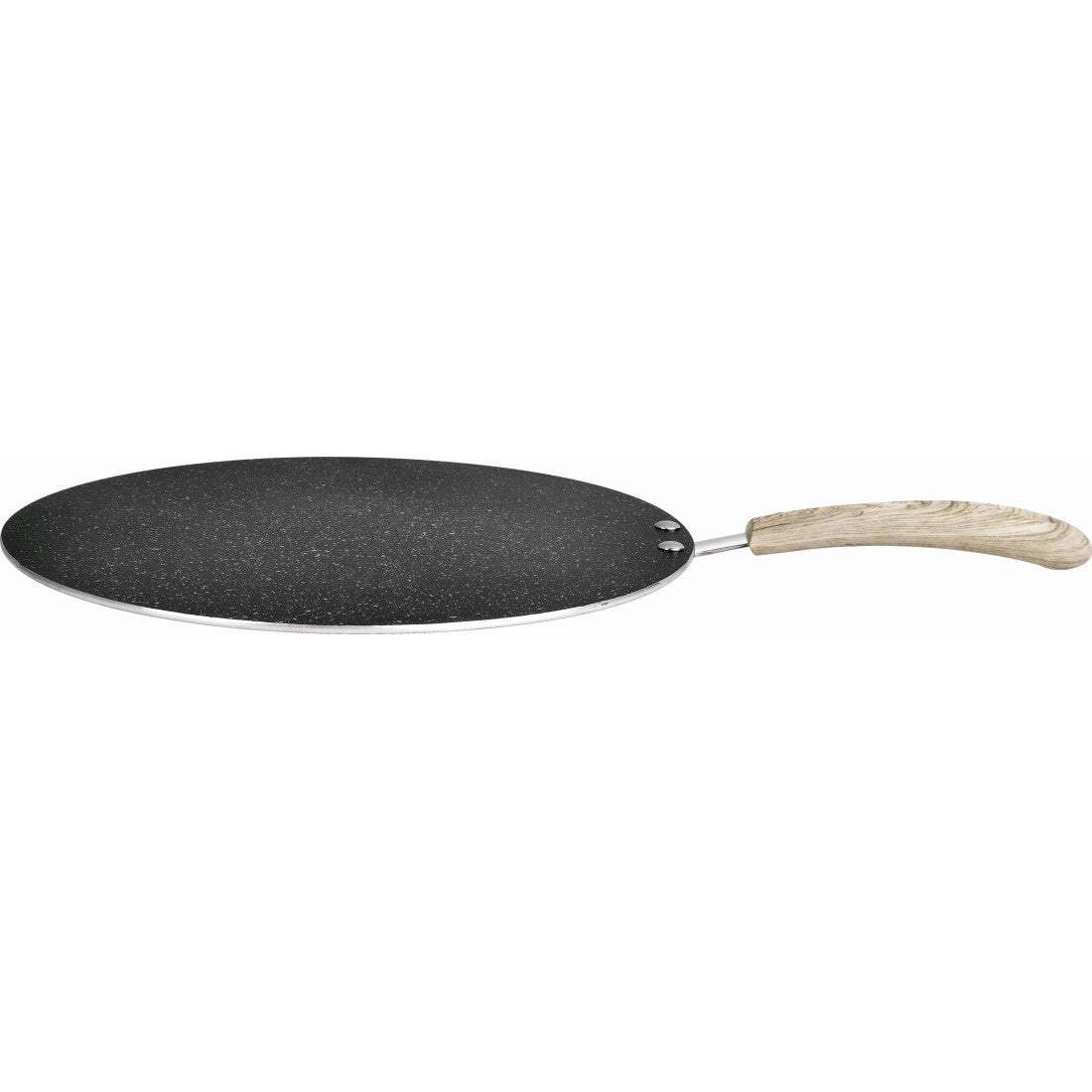 Bergner Bellini Plus Aura 5-Layer Non-Stick Flat Tawa, Thickness 4mm - Induction Bottom