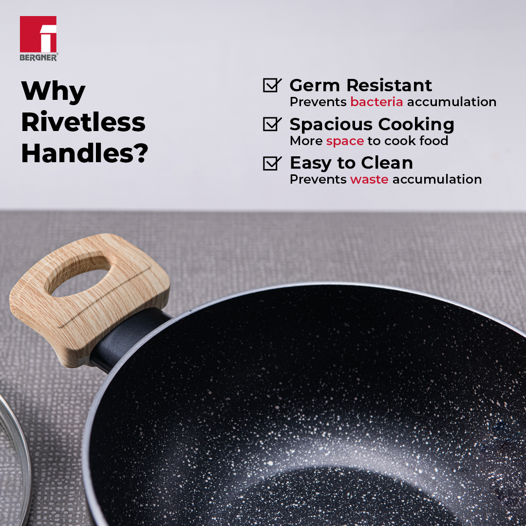Bellini Plus Aura 5-Layer Non-Stick 32 cm Kadai