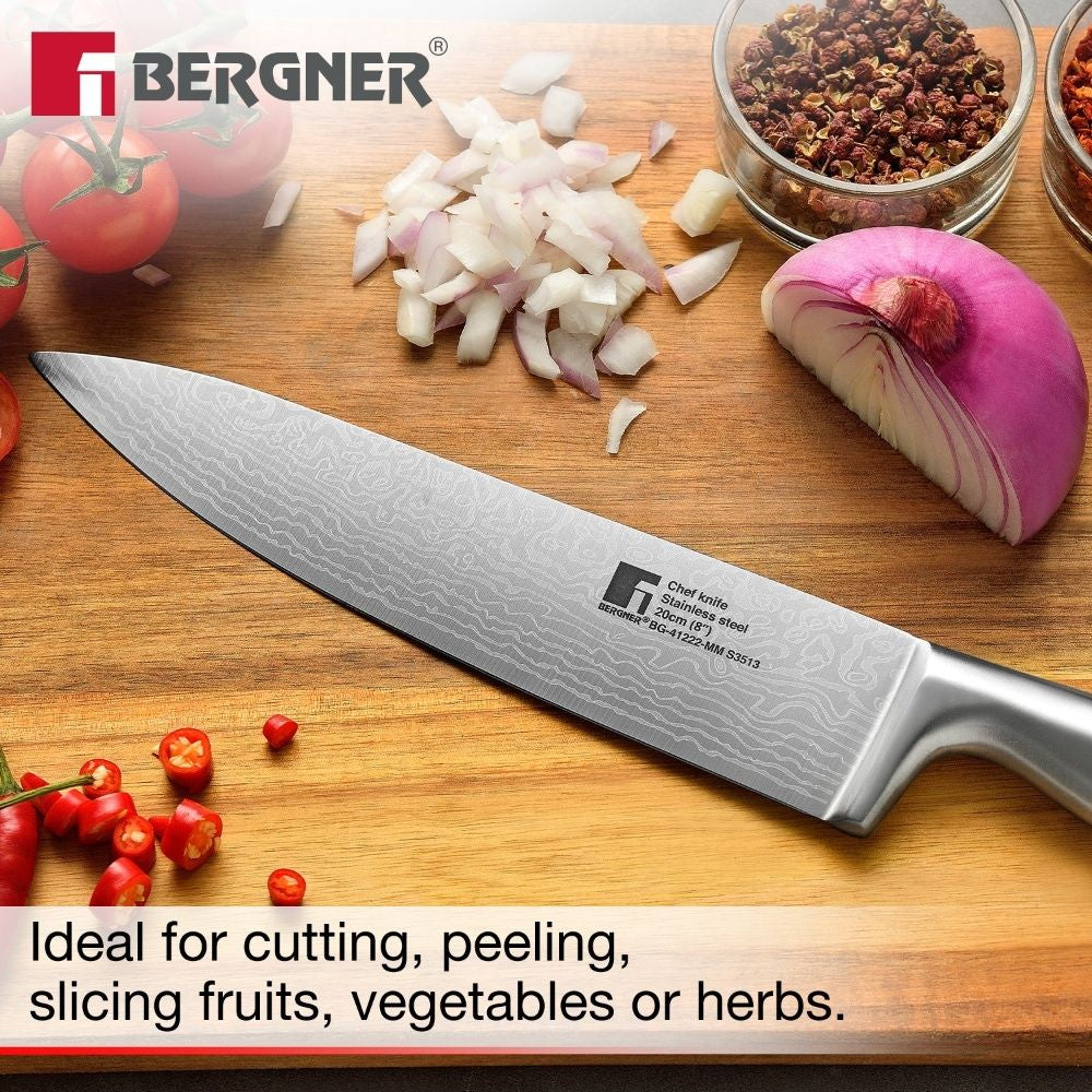 Argent 3 Pcs Stainless Steel Knives Set