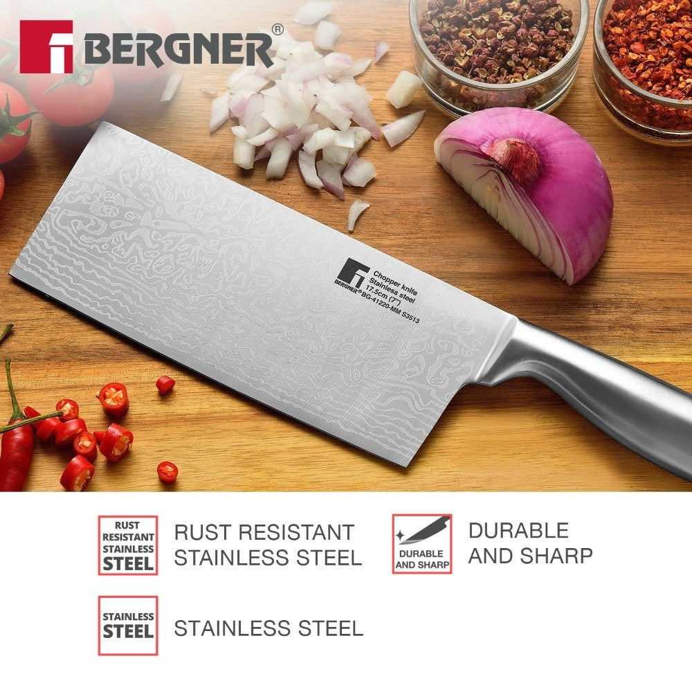 Argent 3 Pcs Stainless Steel Knives Set