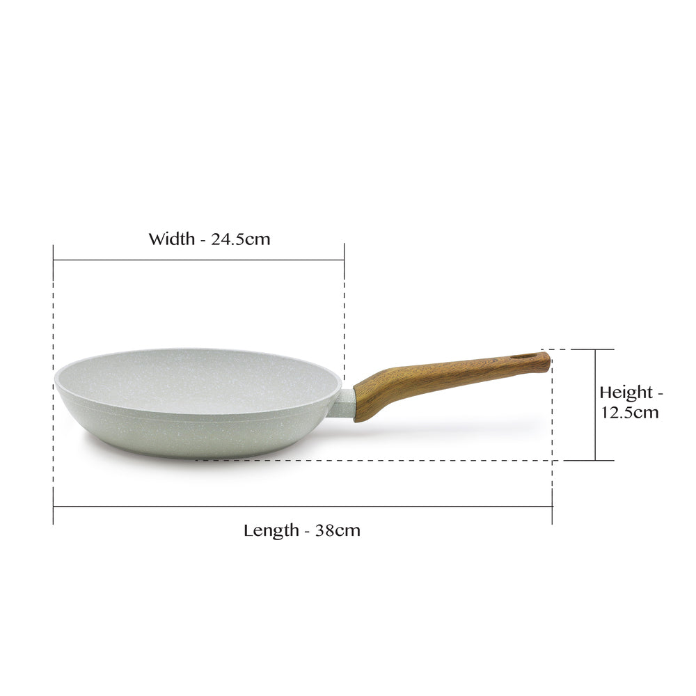 Bergner Naturally 5 Pcs Non-Stick Cookware Set - Induction Bottom