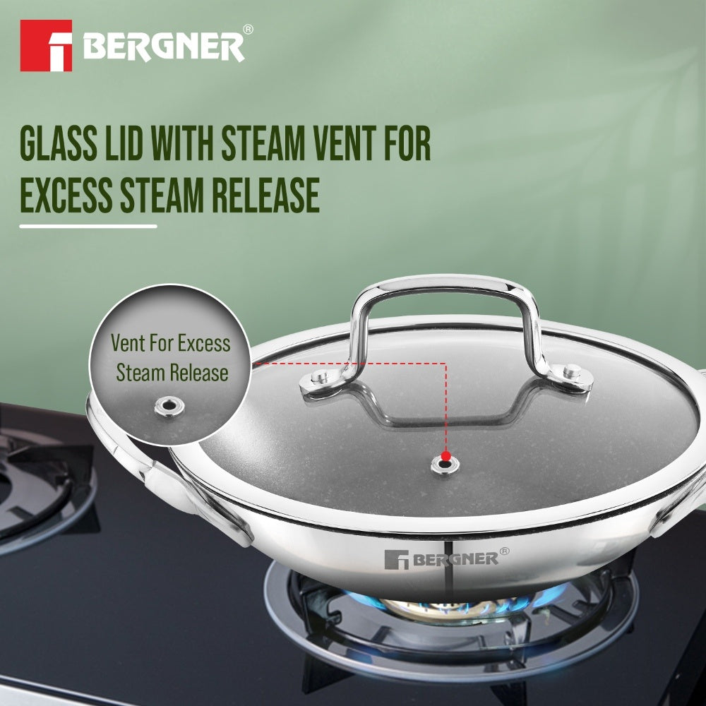 Argent Samsara Triply Stainless Steel 4 Pcs Set - Induction Bottom