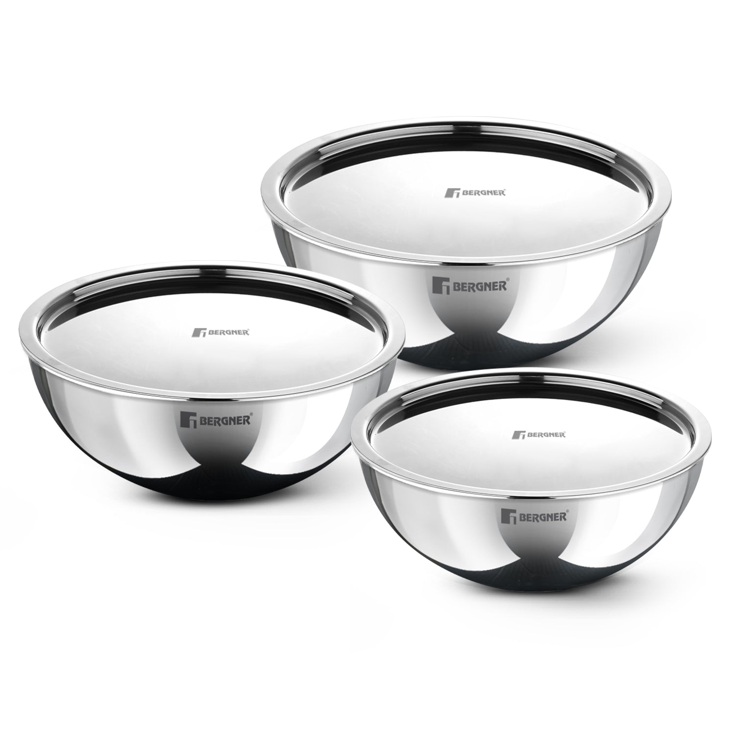 TriPro Triply Combo of 3 Tasras - Induction Bottom