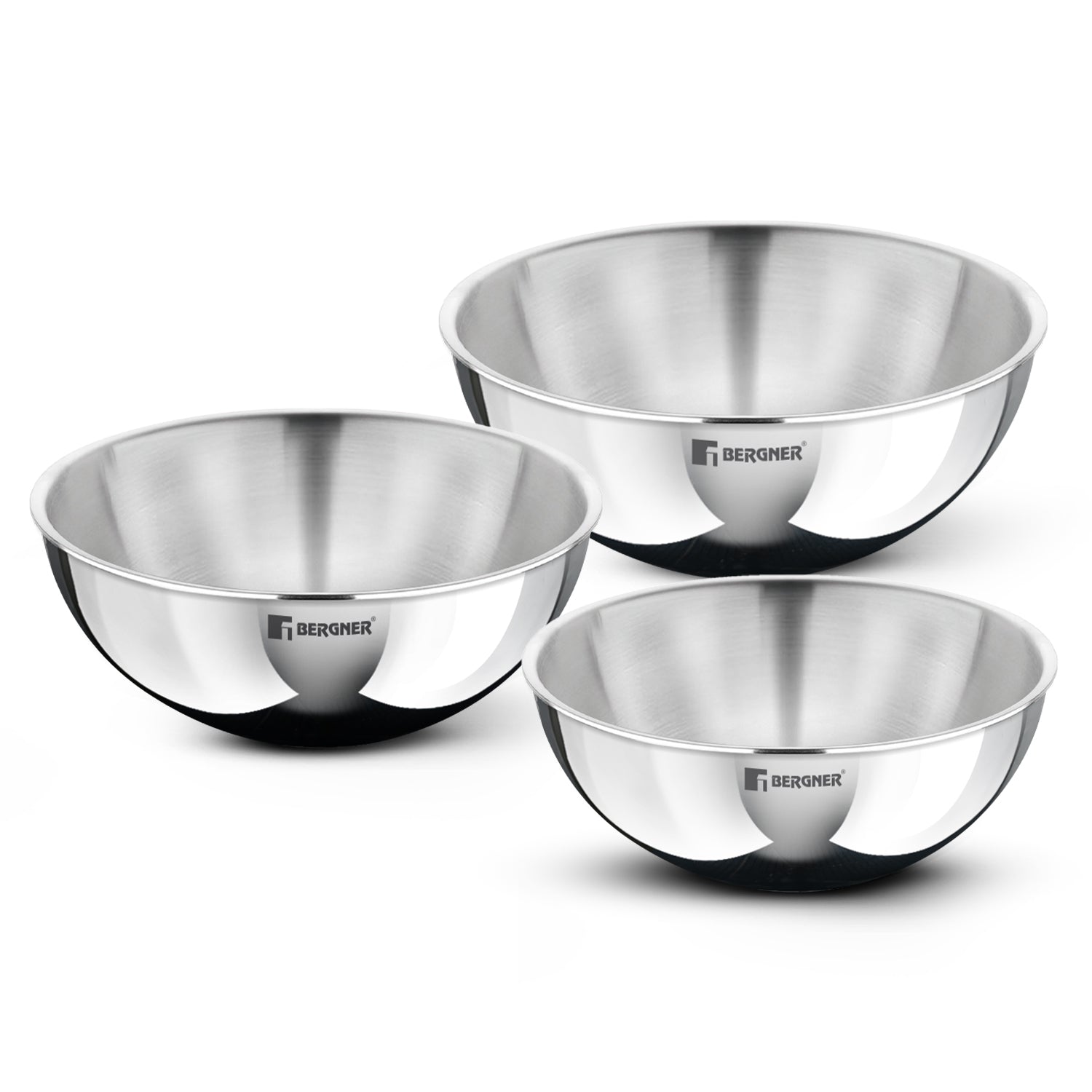 Argent TriPly 3 Pcs Tasra Set - Induction Bottom