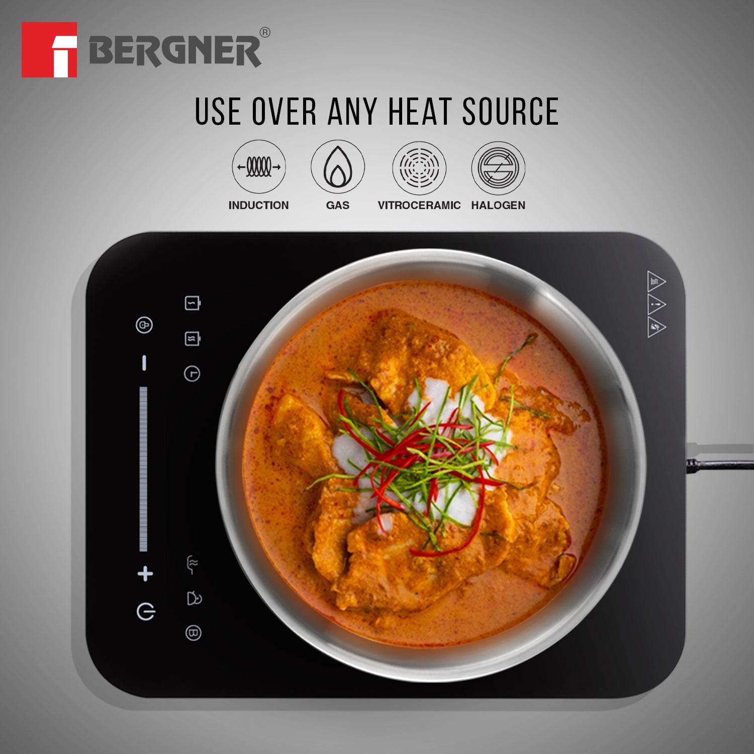 Argent TriPly 2 Pcs Tasra Set - Induction Bottom