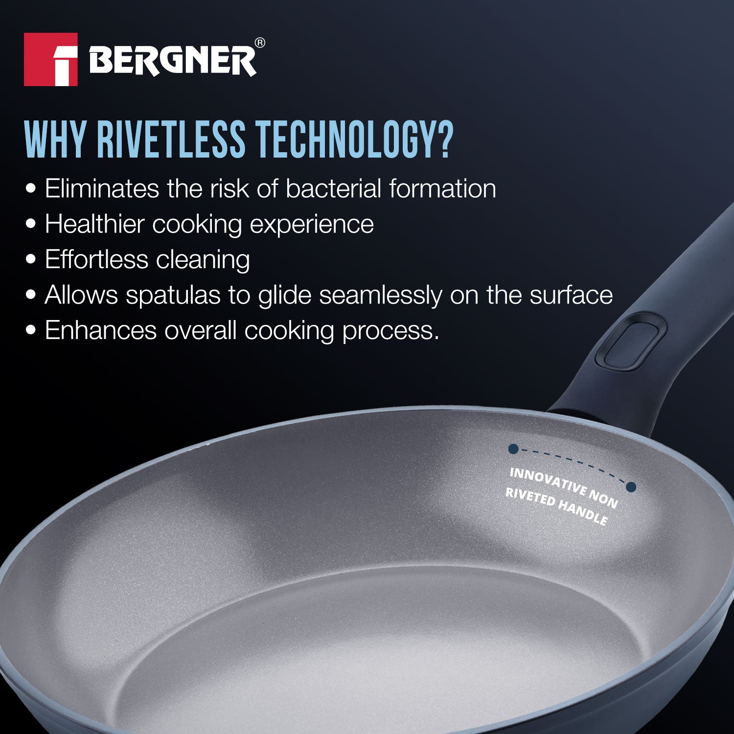 Jade Non-Stick Ceramic Coated 6 Pcs Cookware Set