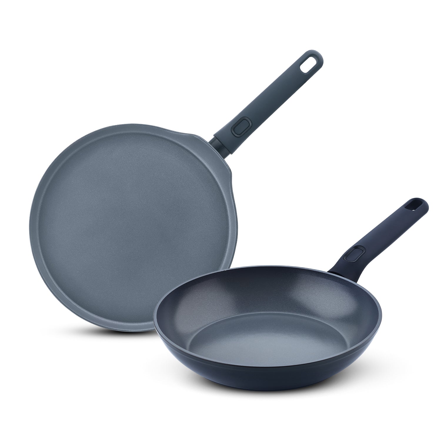Jade Non-Stick Ceramic Coated 2 Pcs Combo of Frypan &  Dosa Tawa