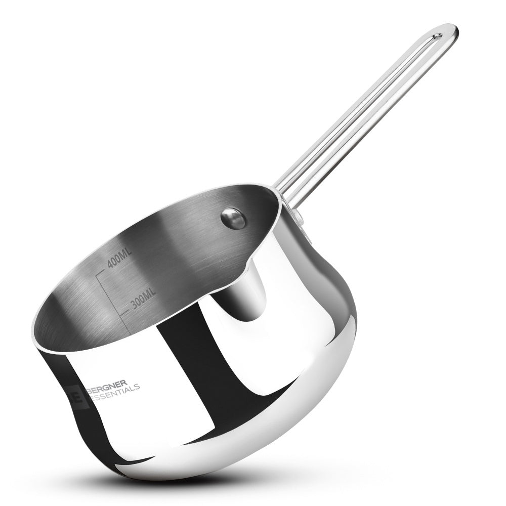BE Essentials Tri-Ply Stainless Steel 10cm (400ml) Coffee Warmer