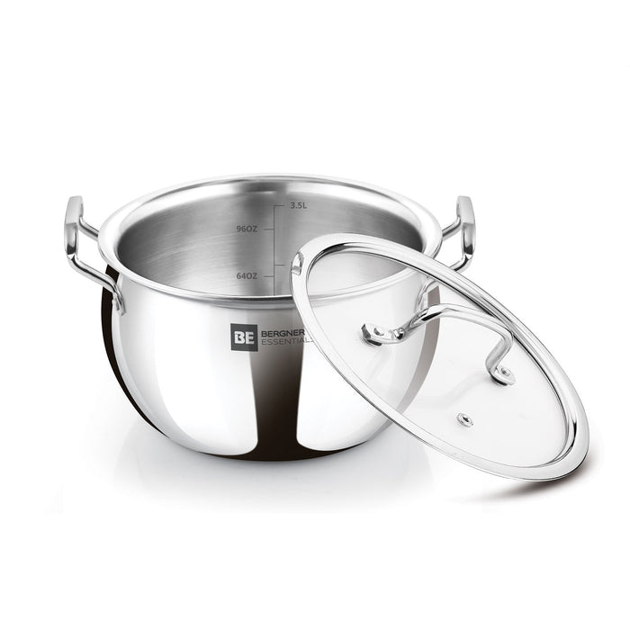 BE Essentials Tri-Ply Stainless Steel Rice Handi