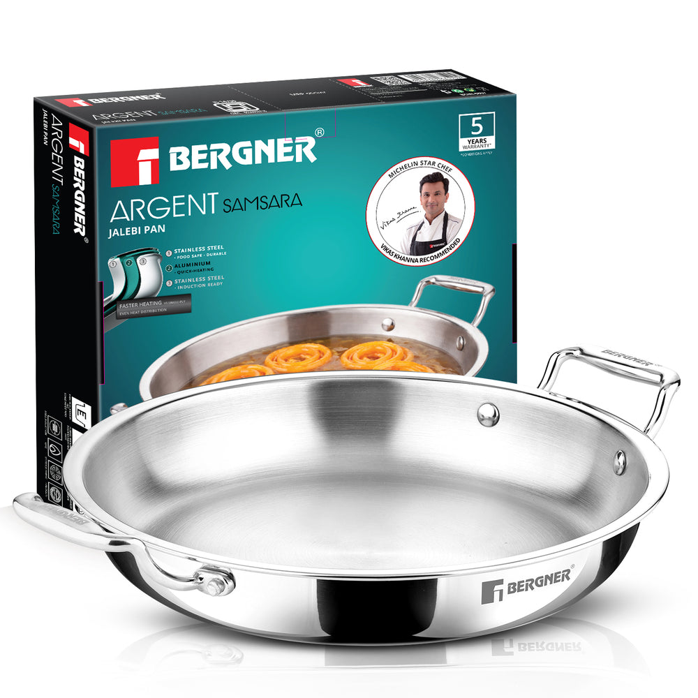 Argent Samsara Triply Jalebi Pan 36cm (5.4L)