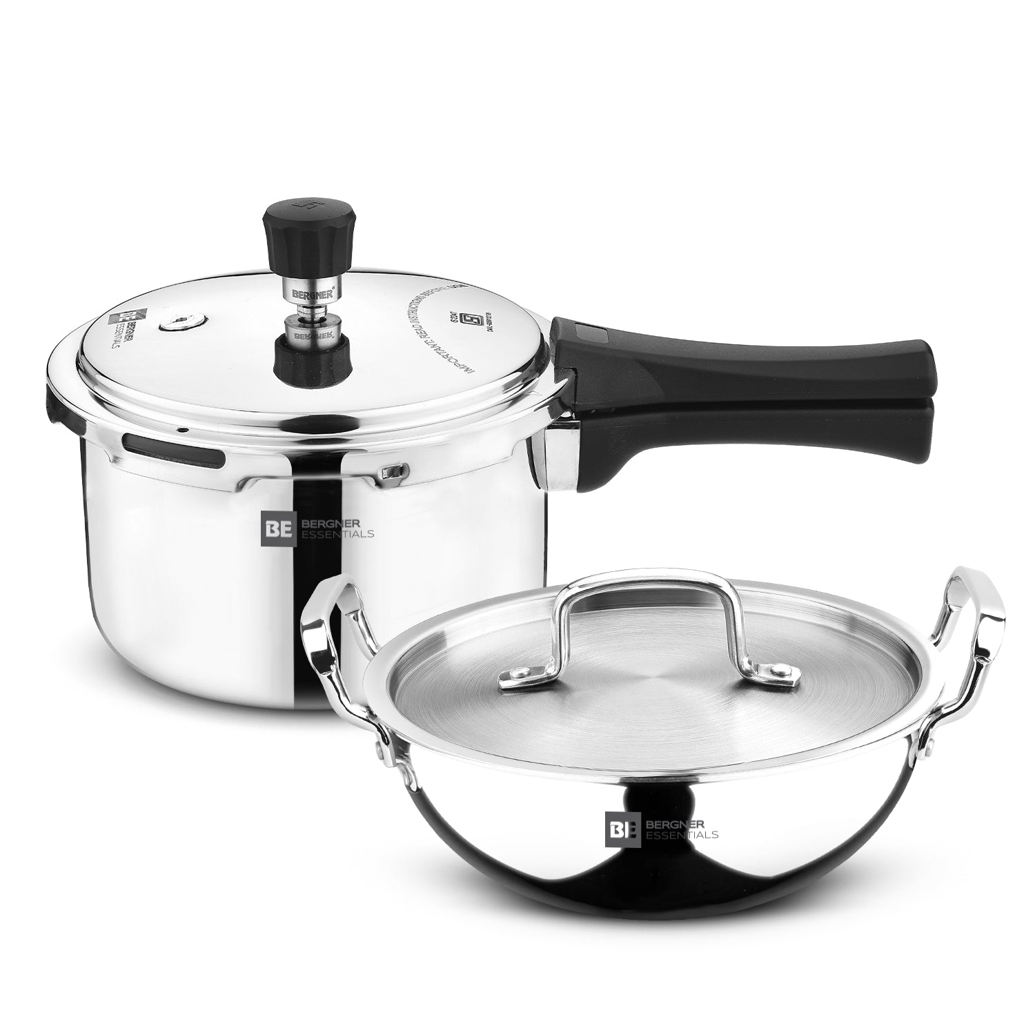 Tripro 3 Pcs Triply Cookware Set - Induction Bottom