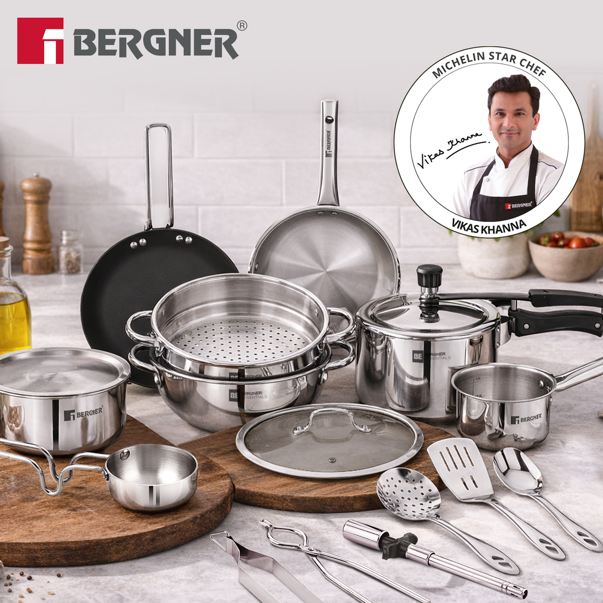 Bergner 17 Pcs Marriage Set