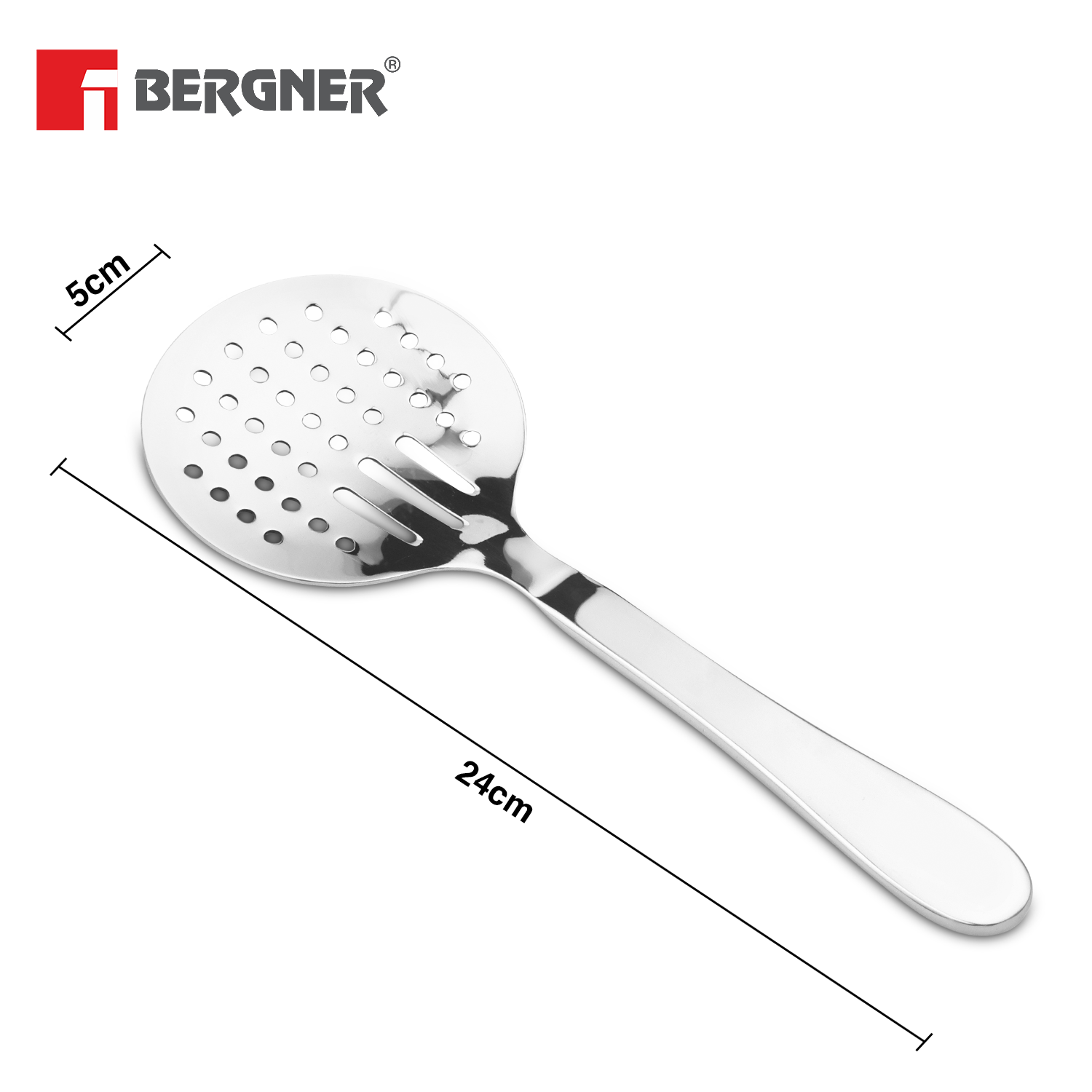 Argent Stainless Steel Serving Skimmer 24cm